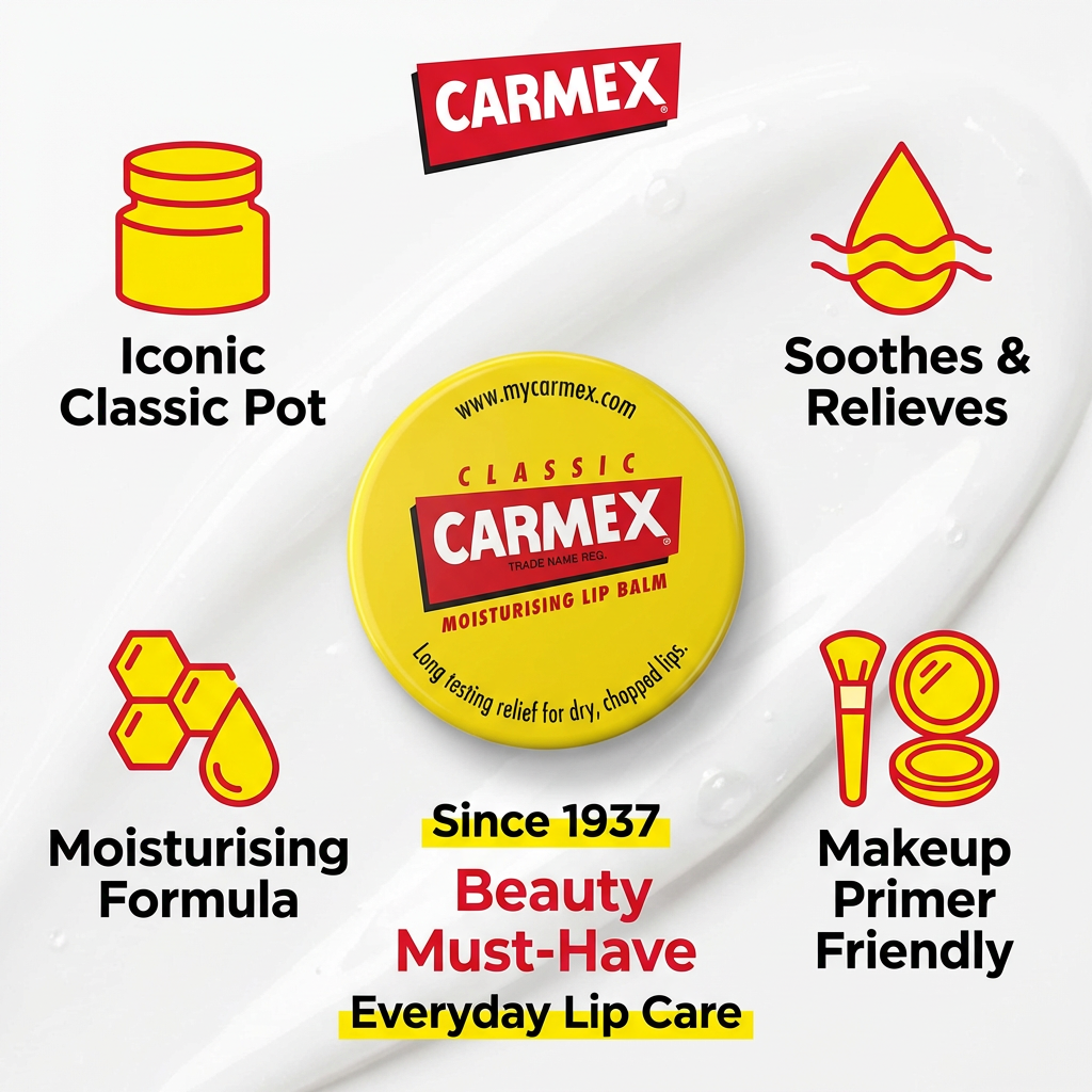 Carmex Classic Lip Balm Pot