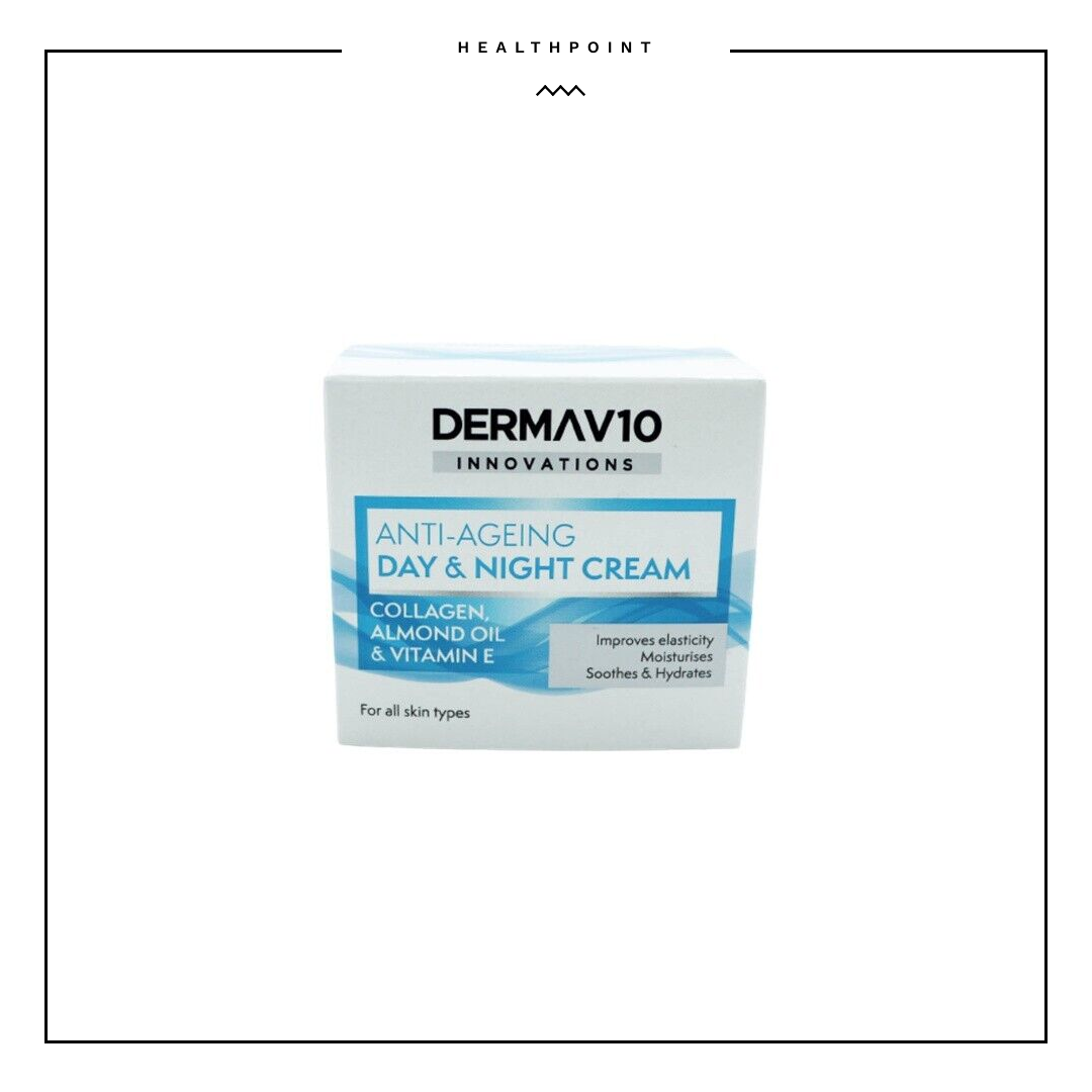 Derma V10 Anti-Ageing Collagen Day Cream - 50ml