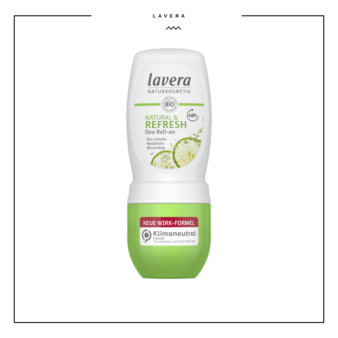 Lavera Roll On Deodorant- Natural and Refresh 50ml