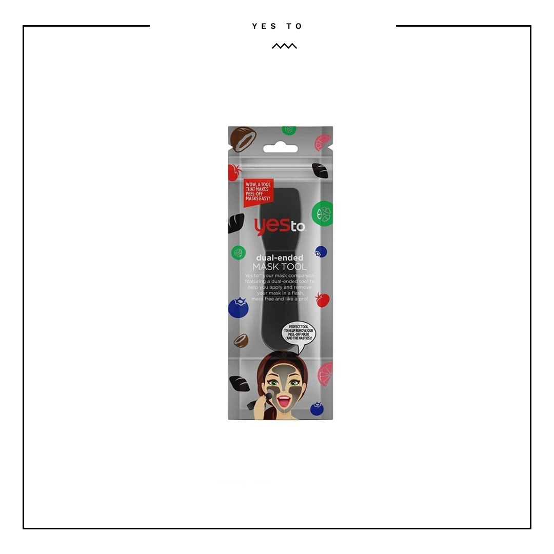 Yes to Dual End Peel Off Mask Application Tool - Removes Face Masks Easily