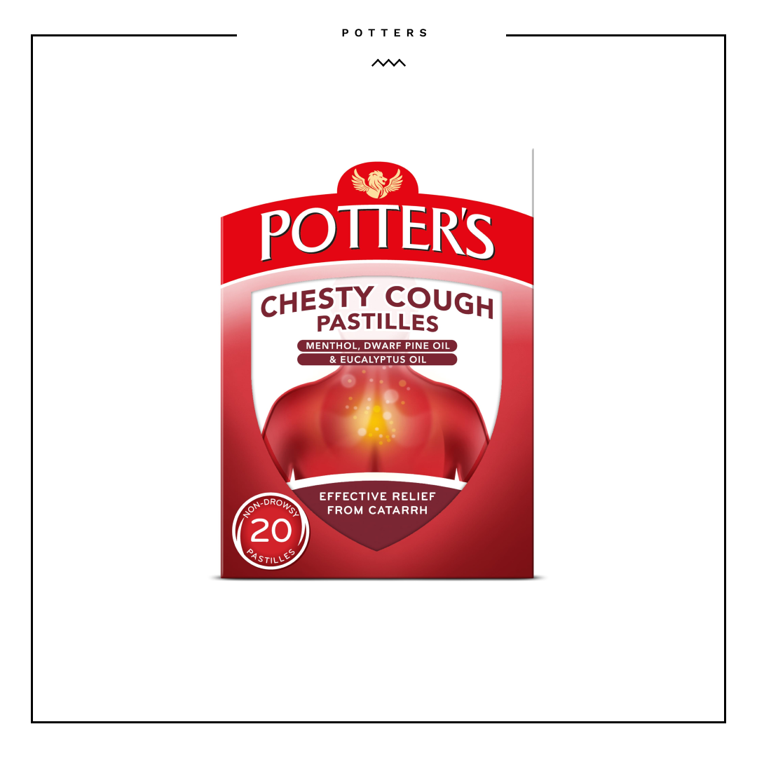 Potter's Chesty Cough Non-Drowsy 20 Pastilles