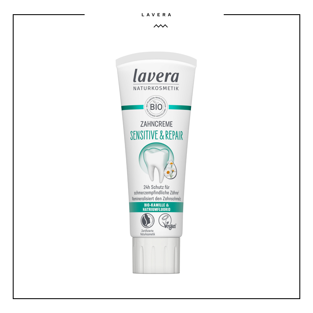Lavera Sensitive & Repair Toothpaste with Floride 75ml