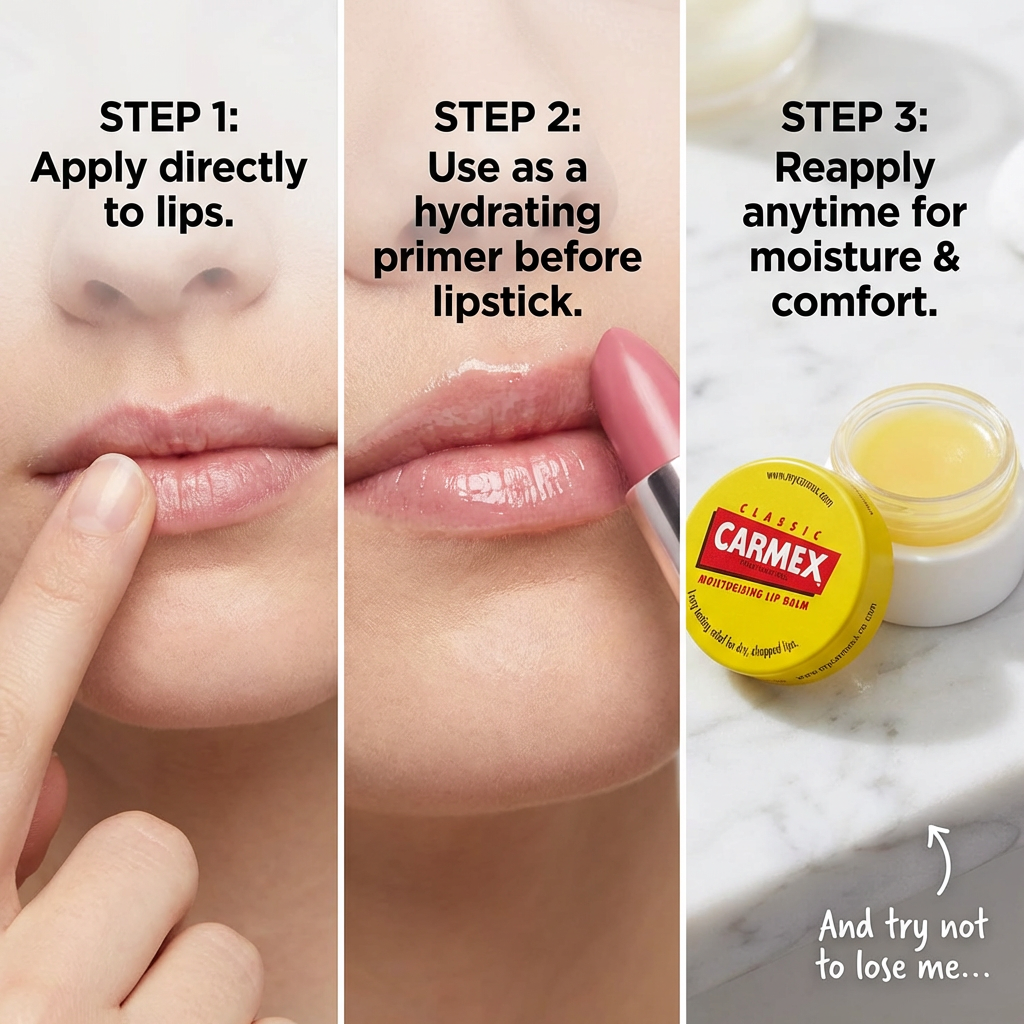 Carmex Classic Lip Balm Pot