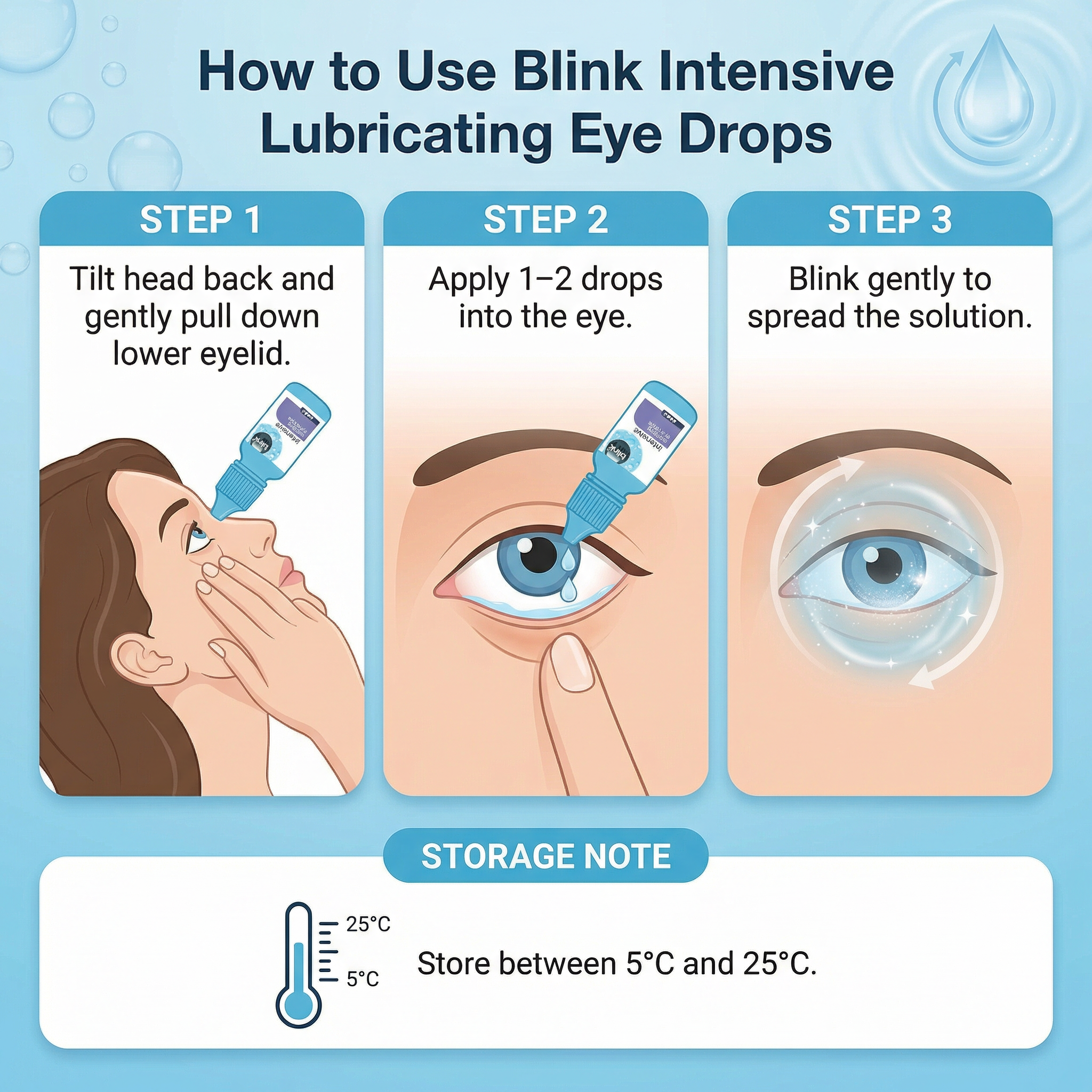Blink Intensive Tears Protective Eye Drops 10ml