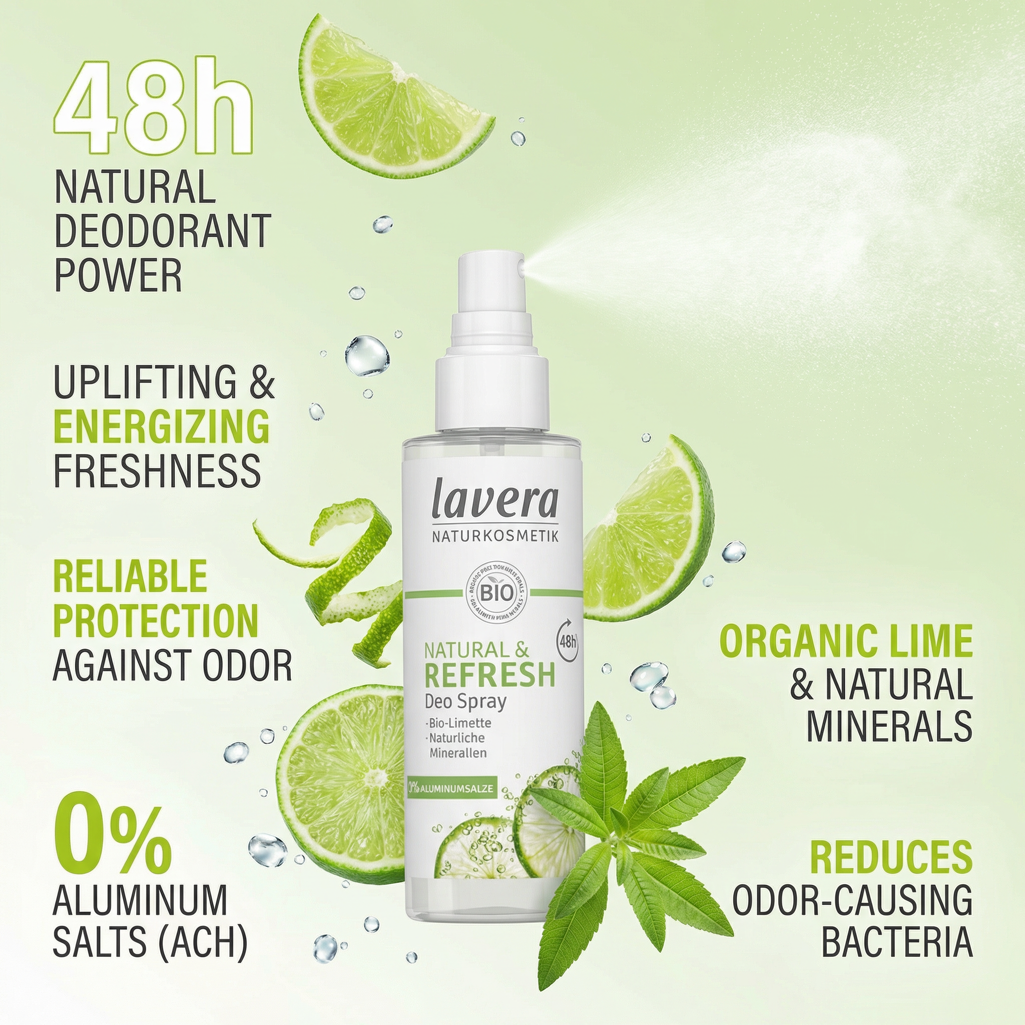 Lavera Natural & Refresh Deo Spray 75ml