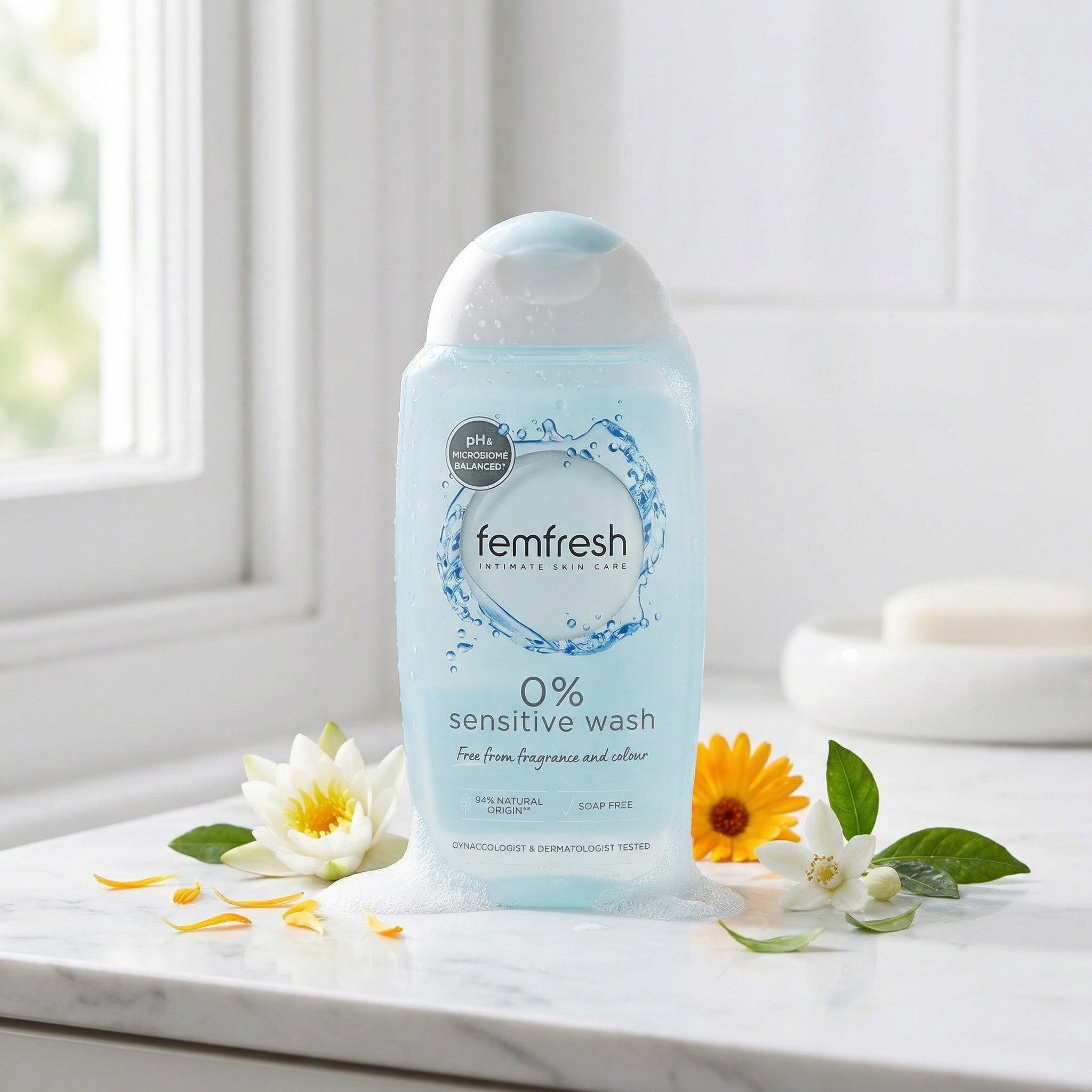 Femfresh intimate skin care 0% sensitive wash 250ml