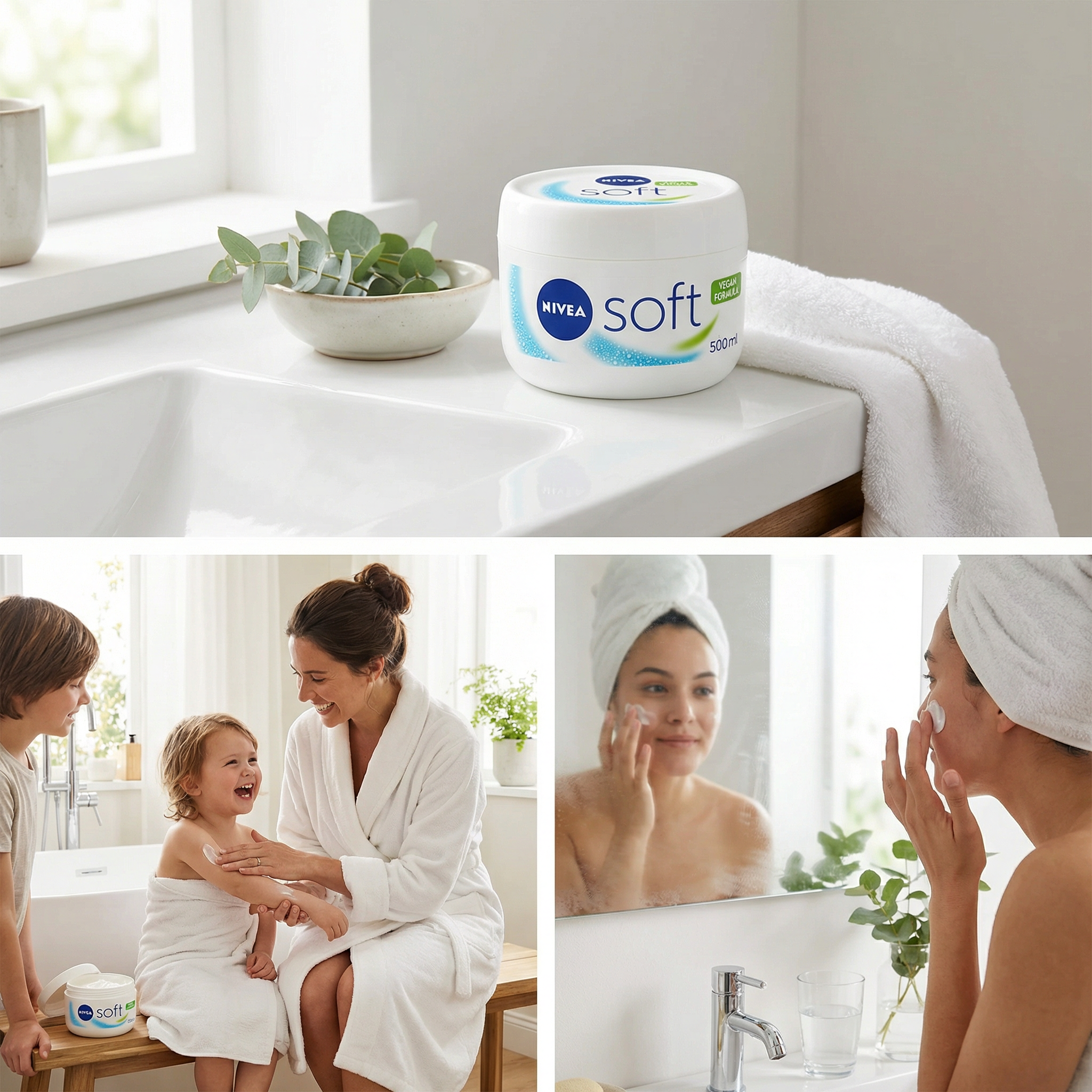 Nivea Soft Moisturising Cream 500ml