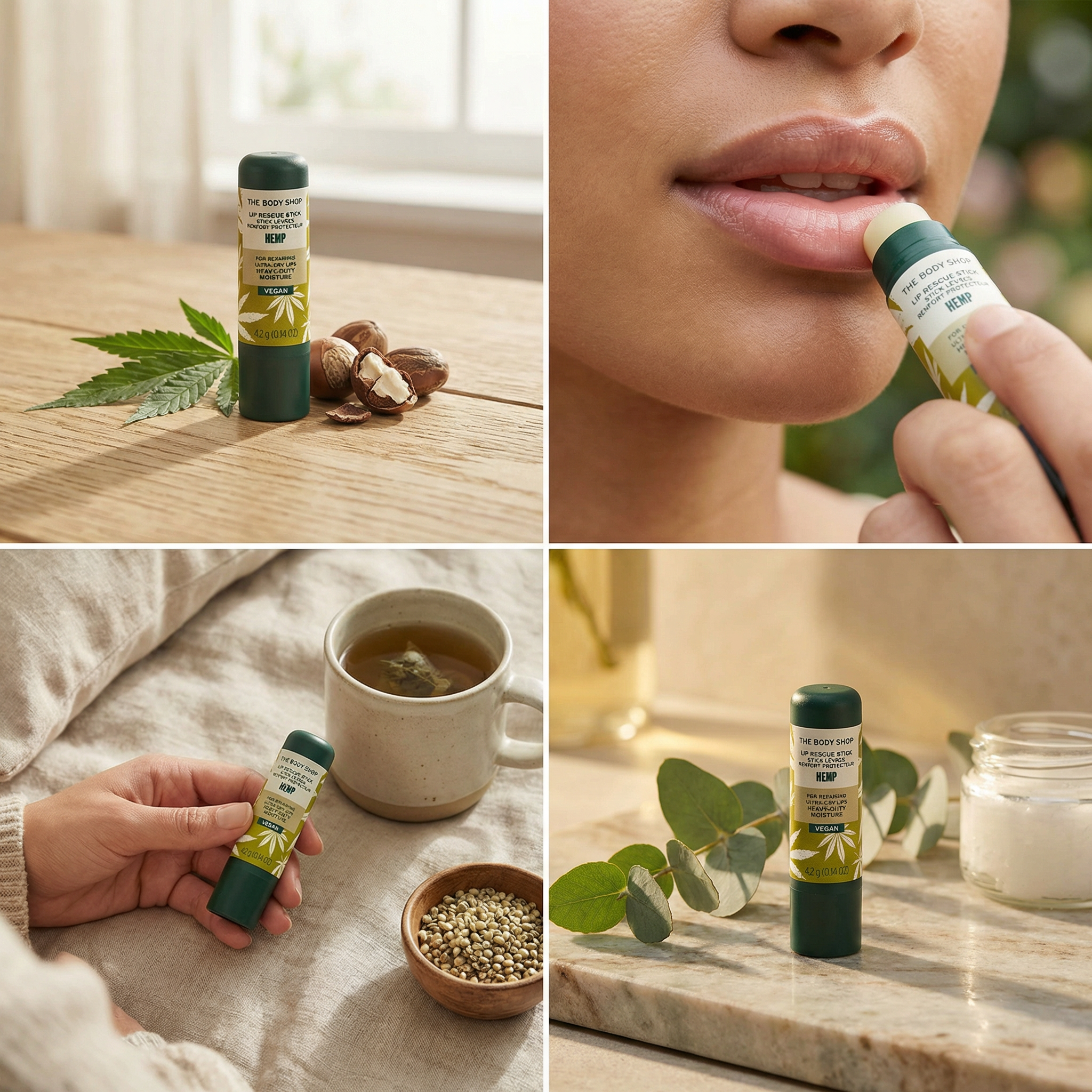 Body shop Hemp vegan Lip balm