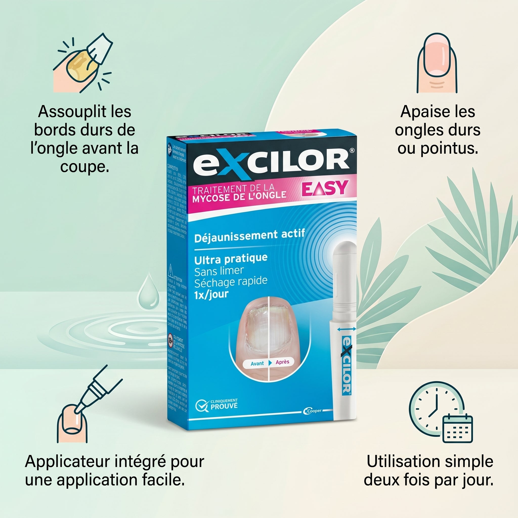 Excilor Easy Nail Fungus Treatment Pen - 4ml