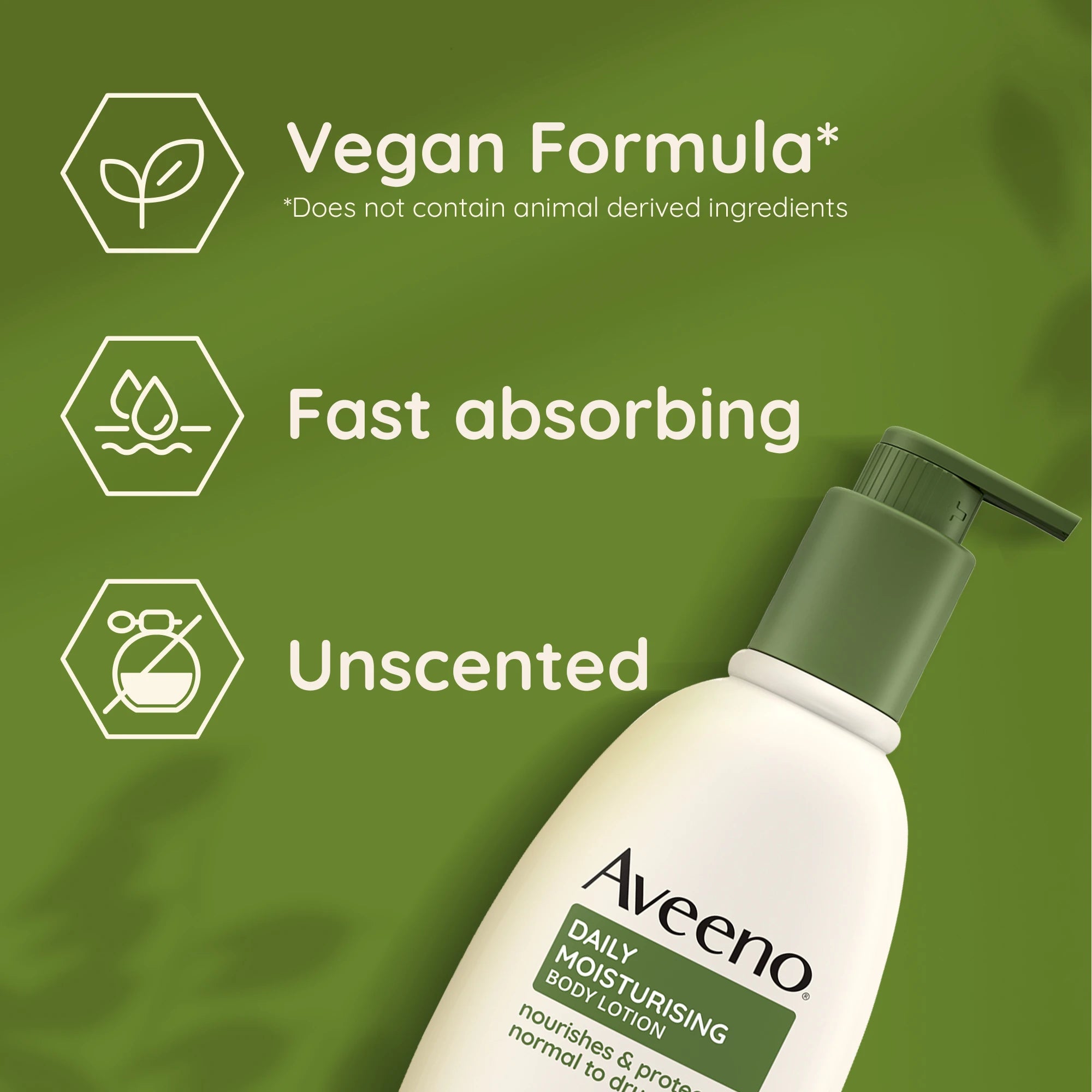 Aveeno Daily Moisturising Body Lotion, Fragrance Free, 500ml