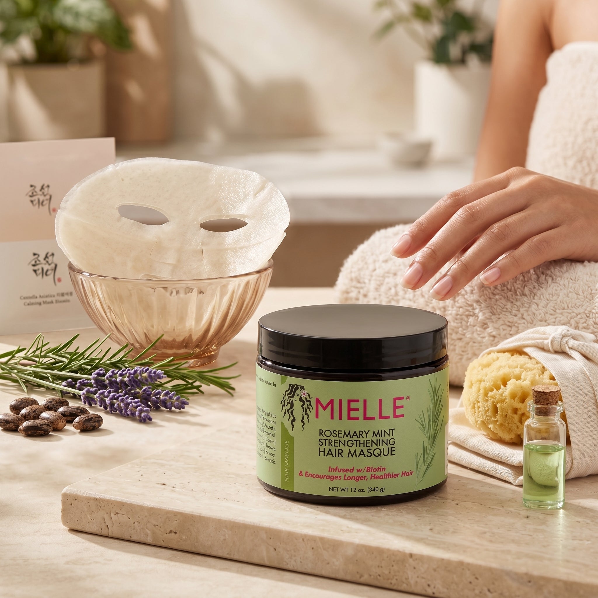 Mielle Organics Rosemary Mint Strengthening Hair Masque 340g