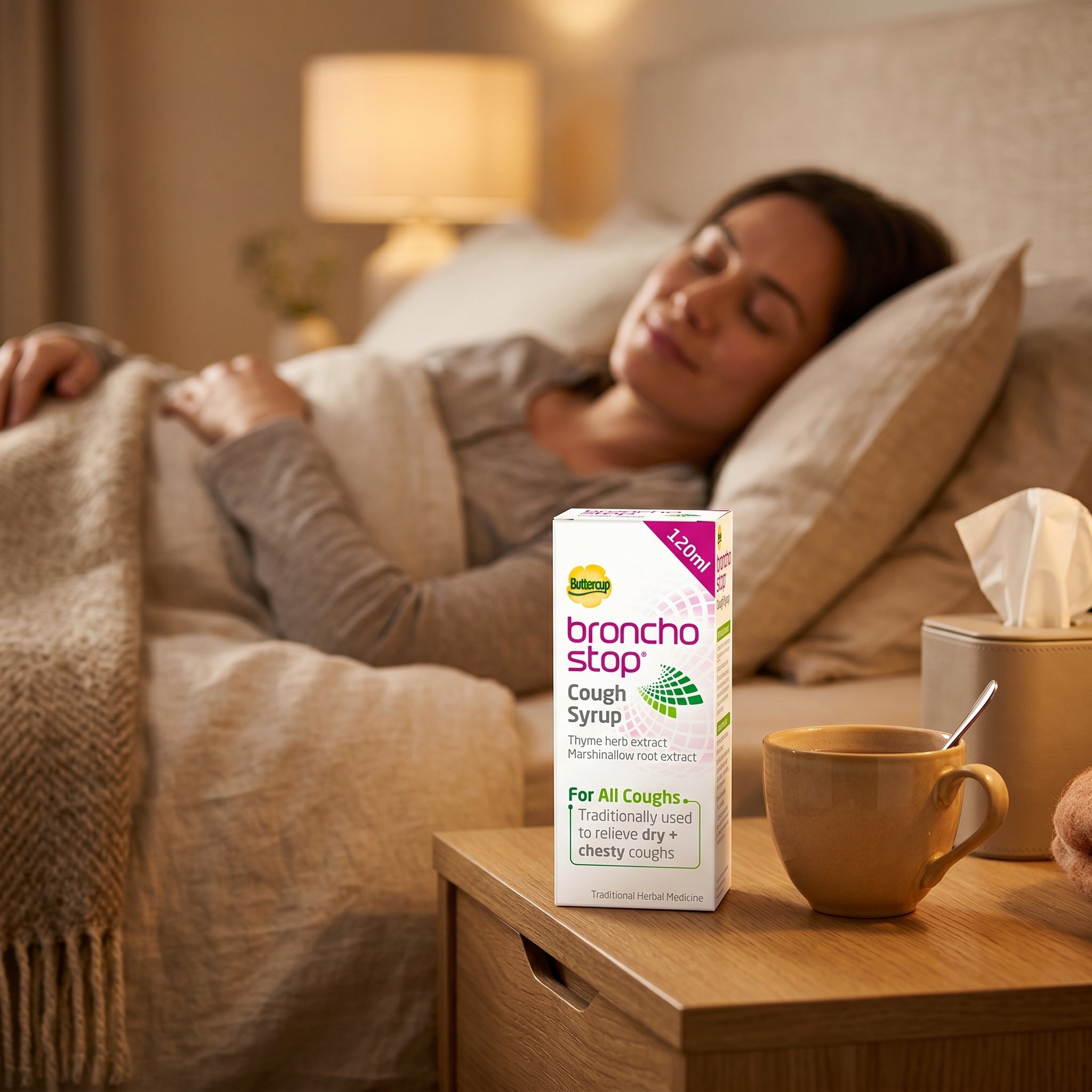 Buttercup Bronchostop Cough Syrup 120ml