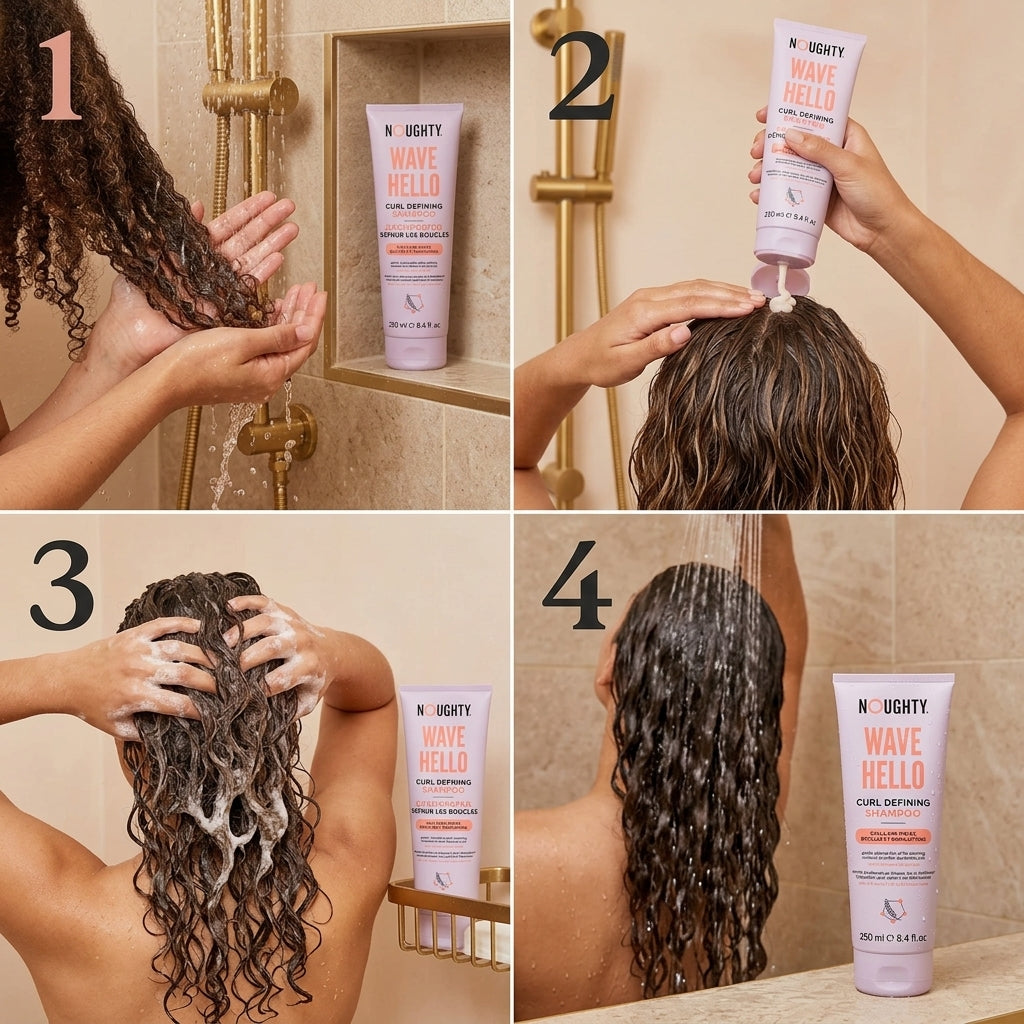 Noughty Wave Hello Curl Defining Shampoo 250ml