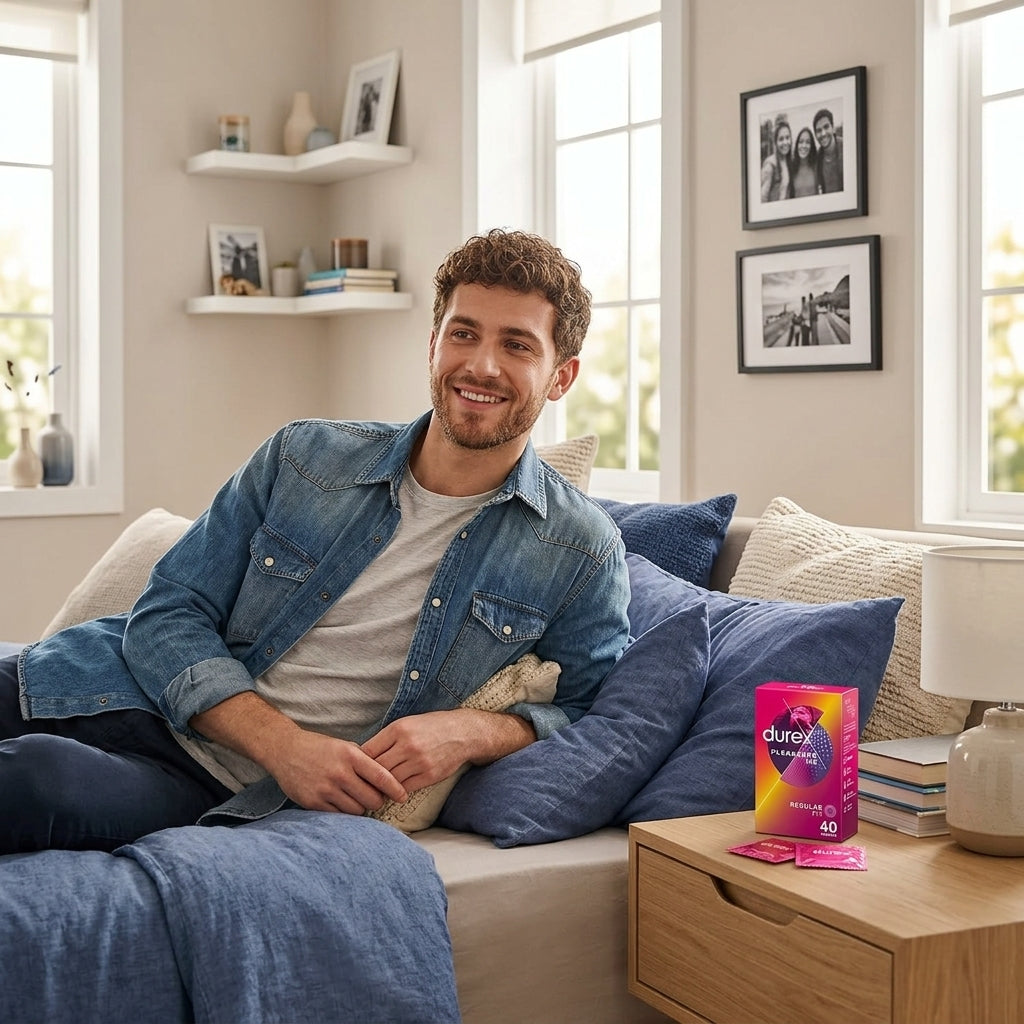 Durex Pleasure Me Condoms Regular Fit