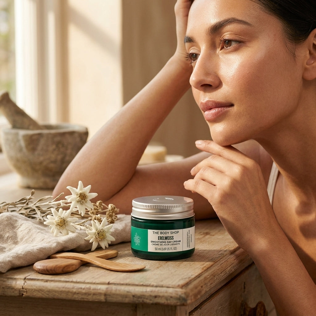 The Body Shop EdelWeiss Smoothing Day Cream 50ml
