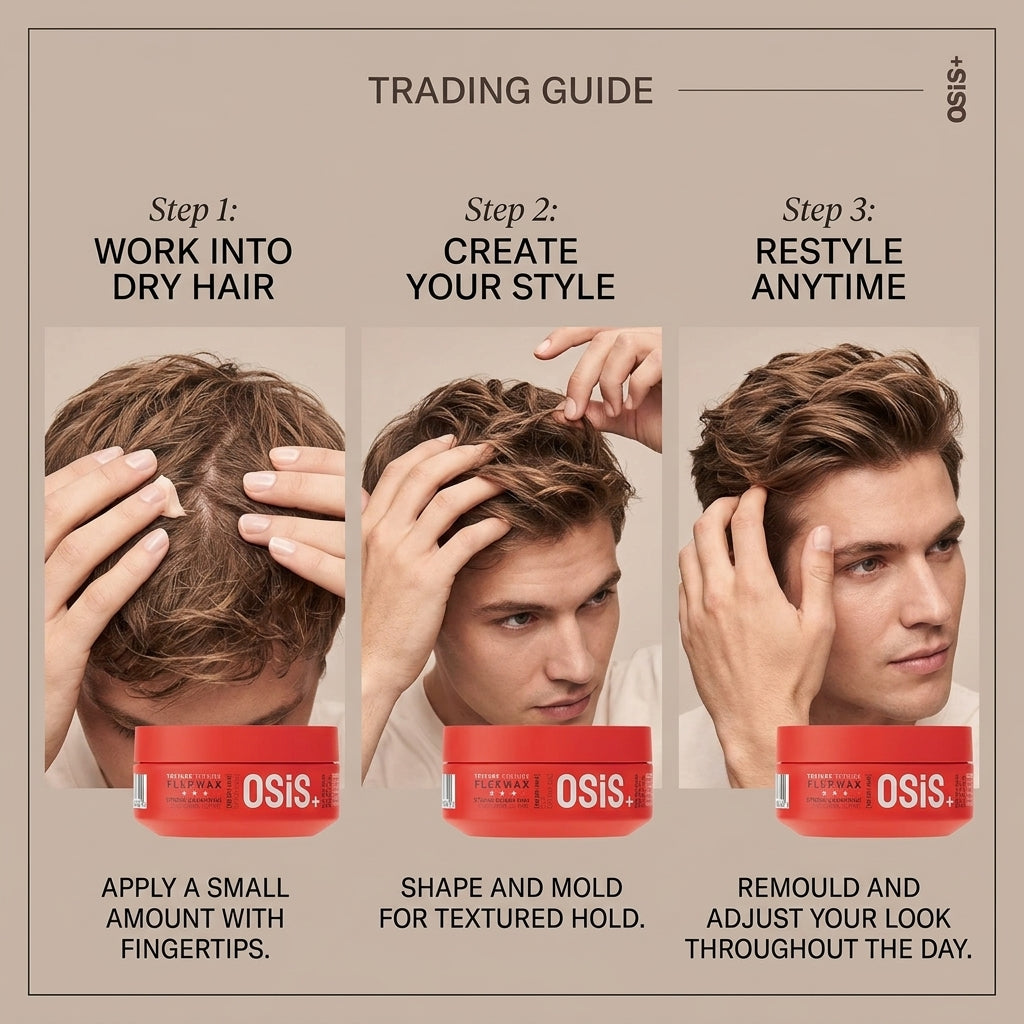 Schwarzkopf Professional Osis+ Flexwax Texture Strong Cream Wax 85ml