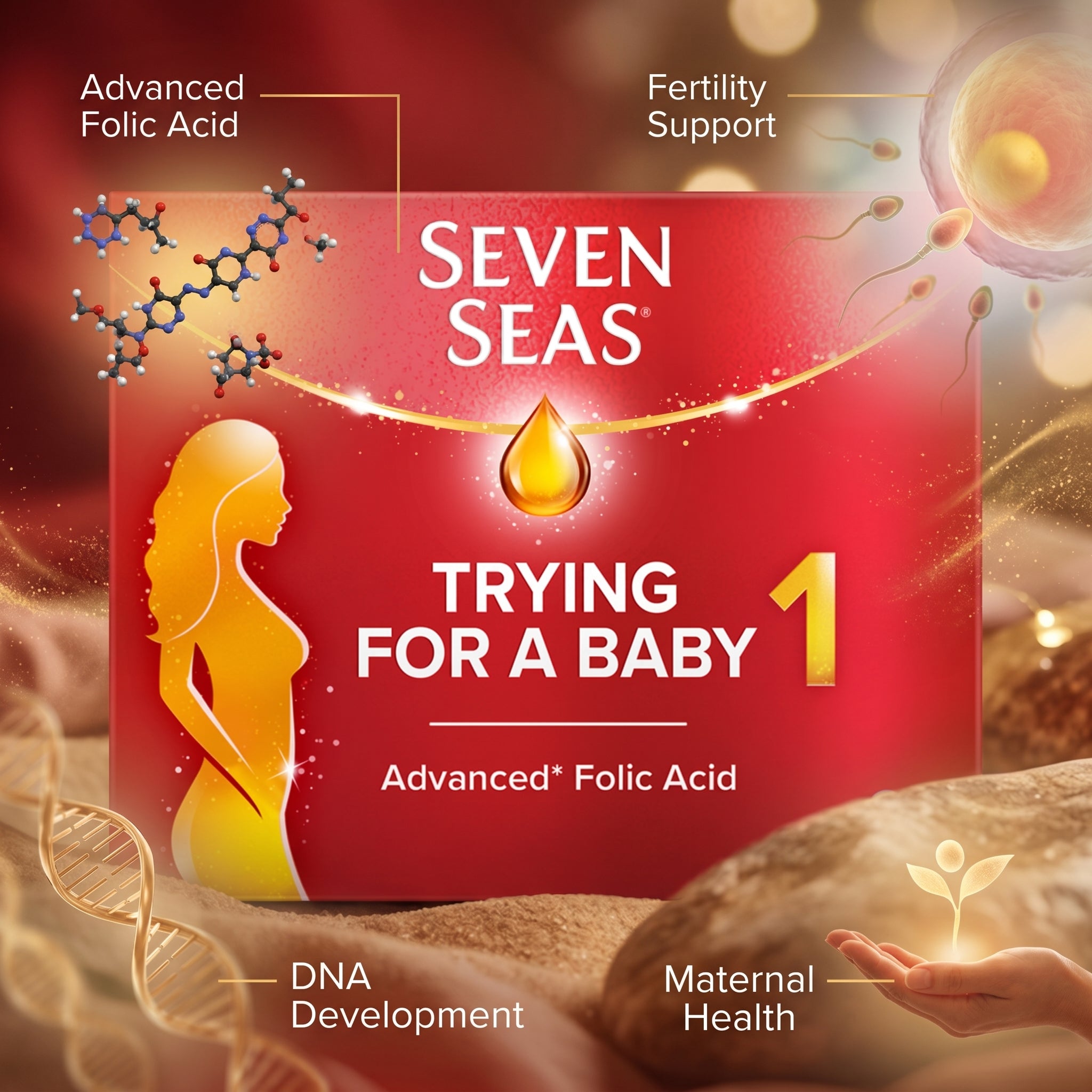 Seven Seas Trying for A Baby 28 Tablets