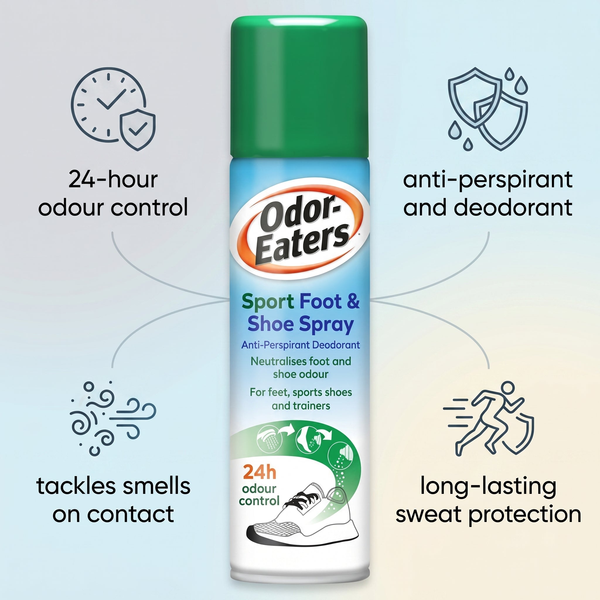 Odor-Eaters Sport Foot & Shoe Spray 150ml