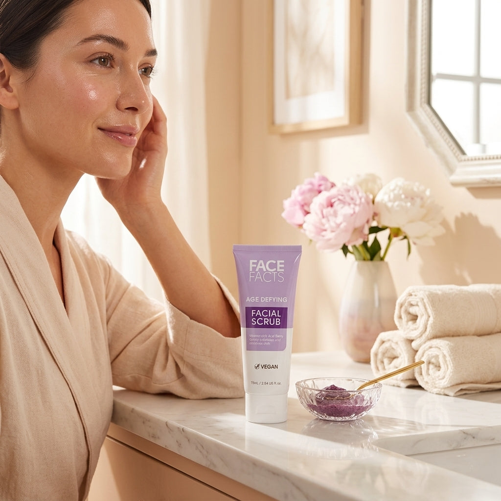 Face Facts Acai Berry Age Defying Facial Scrub 75ml