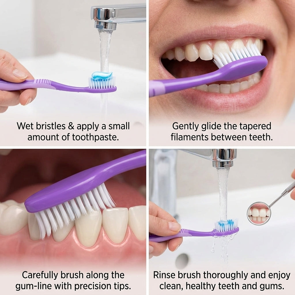 Wisdom Clean Between Sensitive Toothbrush 1pc