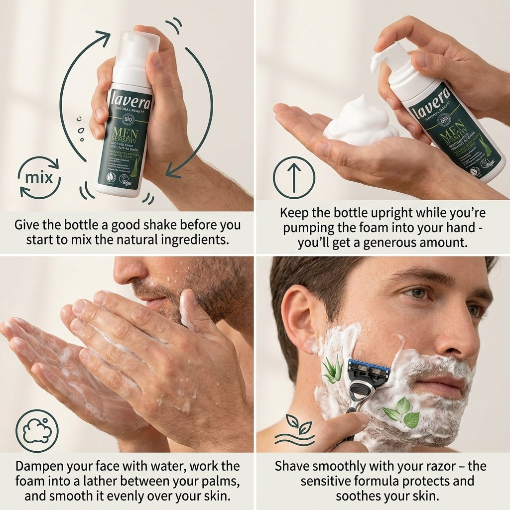 Lavera Men Sensitiv Shaving Foam 150ml