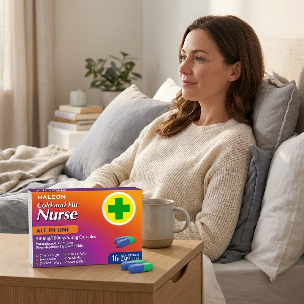 Haleon Cold & Flu Nurse All In One Capsules 16 caps