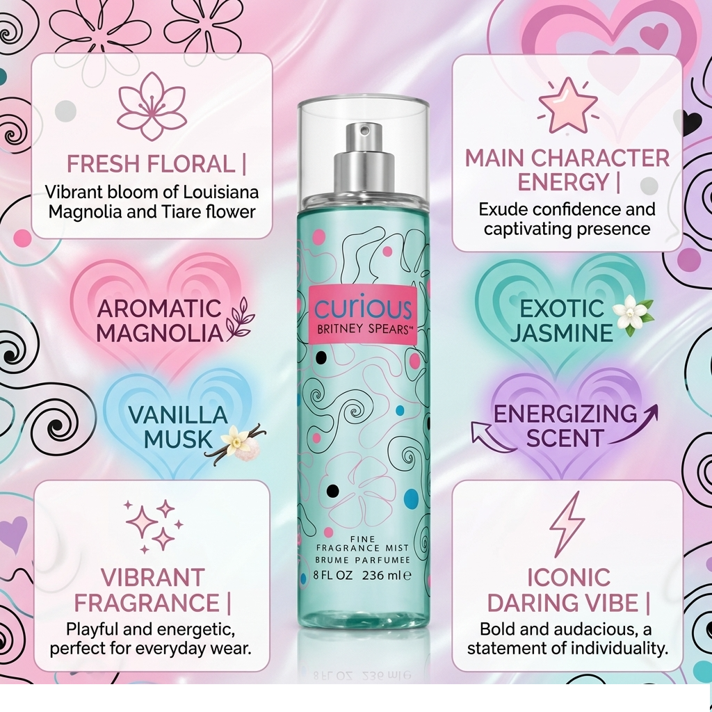 Britney Spears Curious Fine Fragrance Mist 236ml