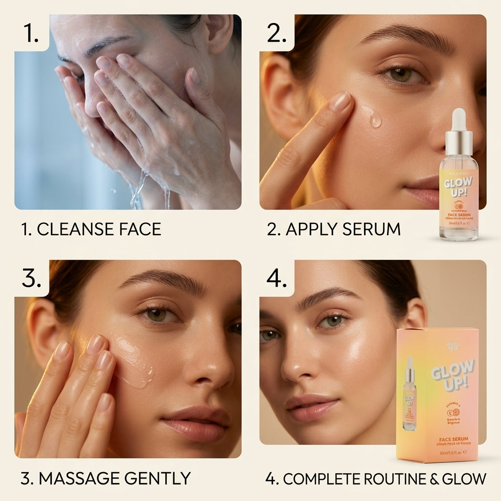 Yes Studio Glow Up Vitamin C Smooth Brighten Face Serum 30ml
