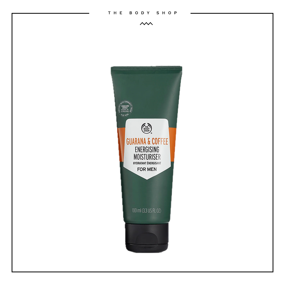 The Body Shop Guarana and Coffee Energising Moisturiser for Men (1x 100ml)