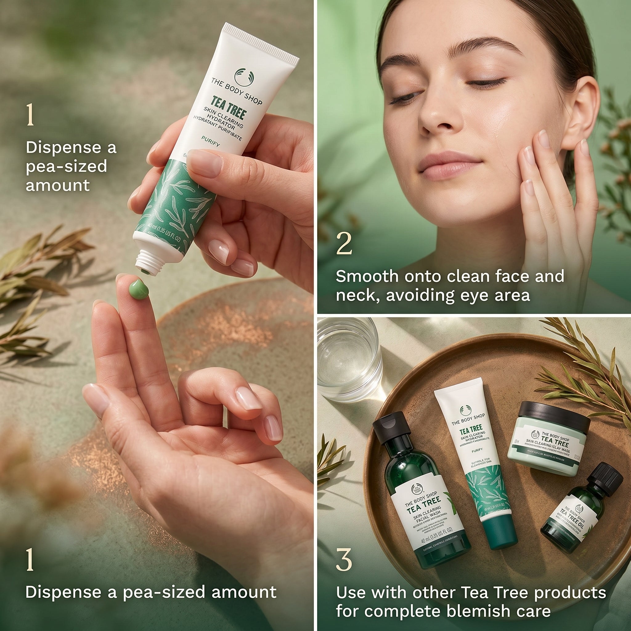 The Body Shop Tea Tree Skin Clearing Hydrator (40 ml)