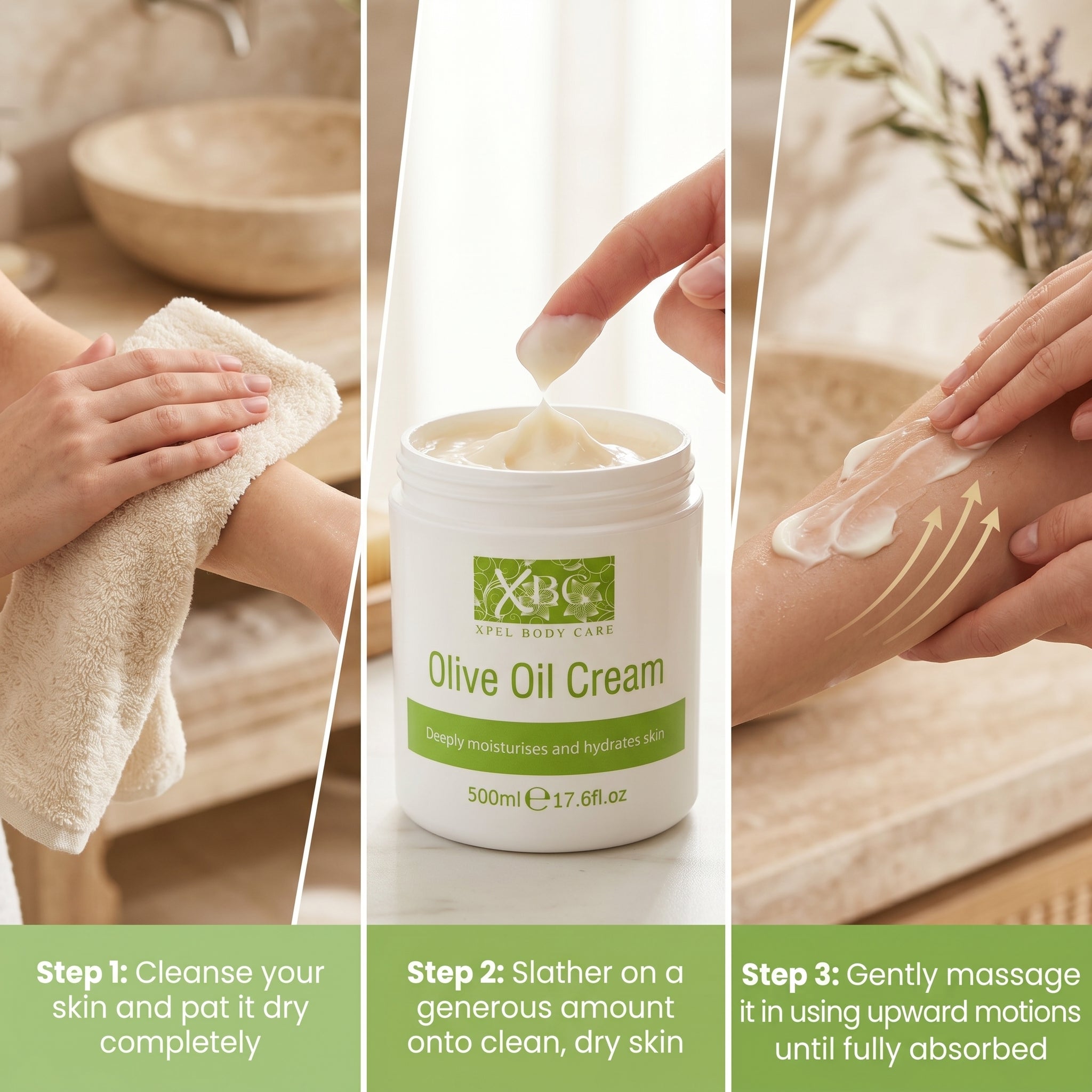 XBC Olive Oil Cream 500ml