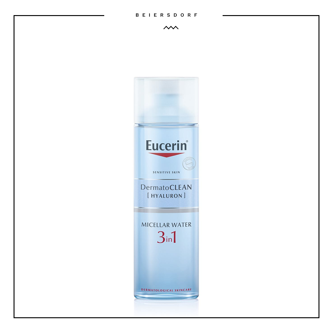 Eucerin DermatoClean Hyaluron Micellar Water 3 in 1 200ml