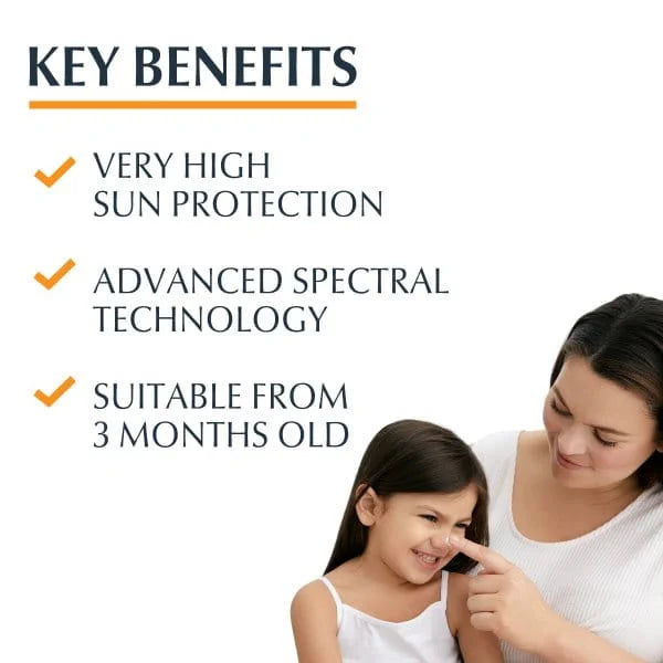 Eucerin Sun Kids Sensitive Protect Gel-Cream SPF50+ (200ml)