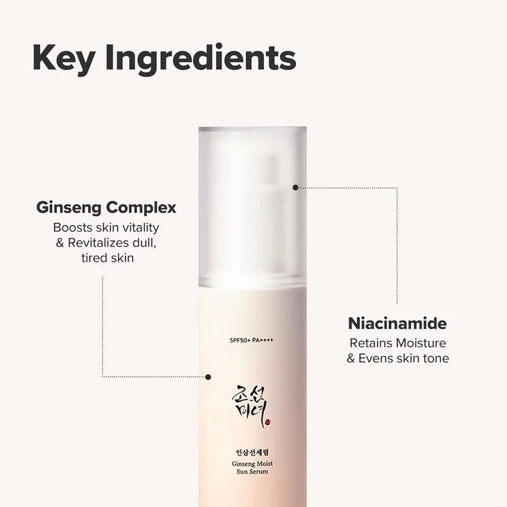 Beauty of Joseon ginseng moist sun serum