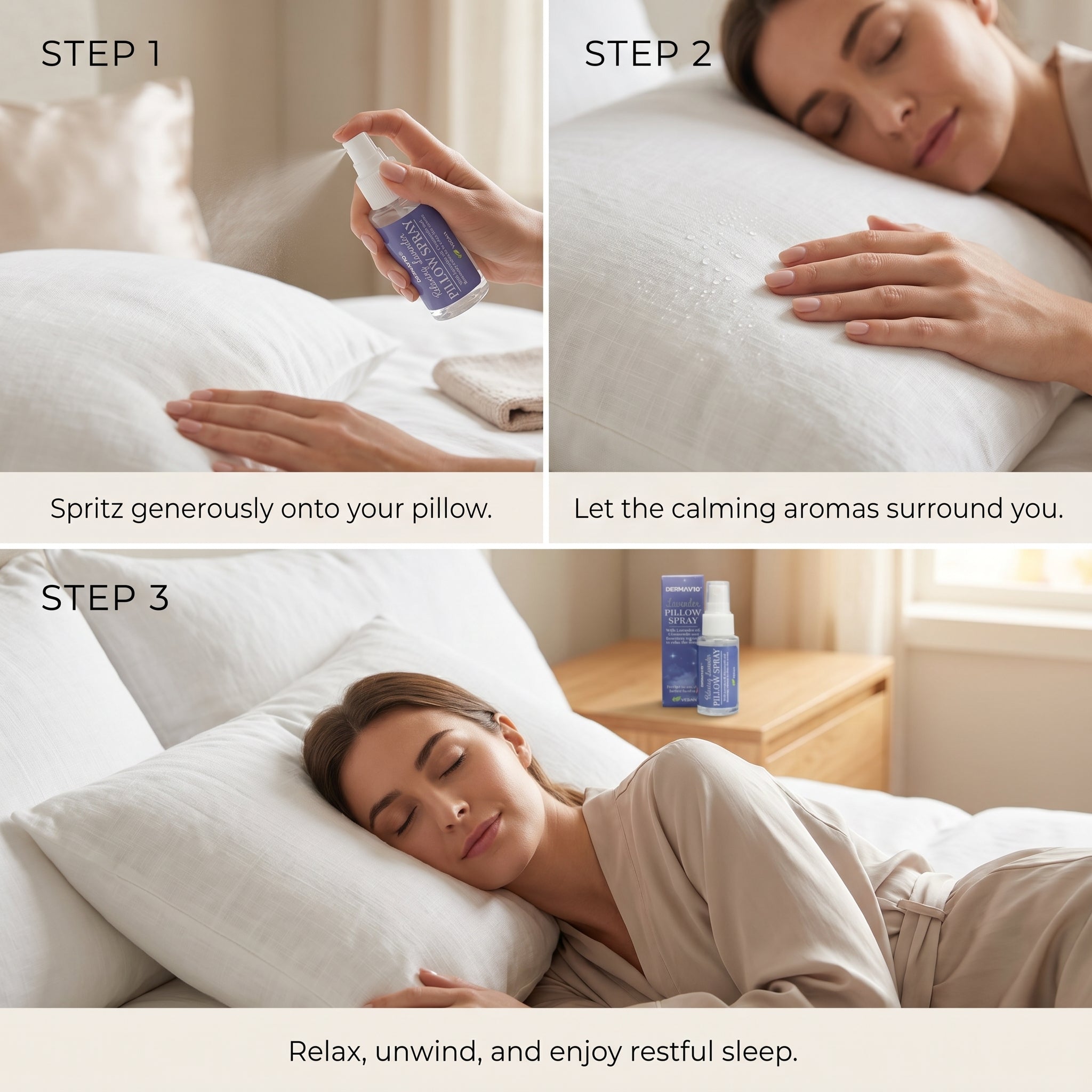 Derma V10 Lavender Pillow Spray 30ml