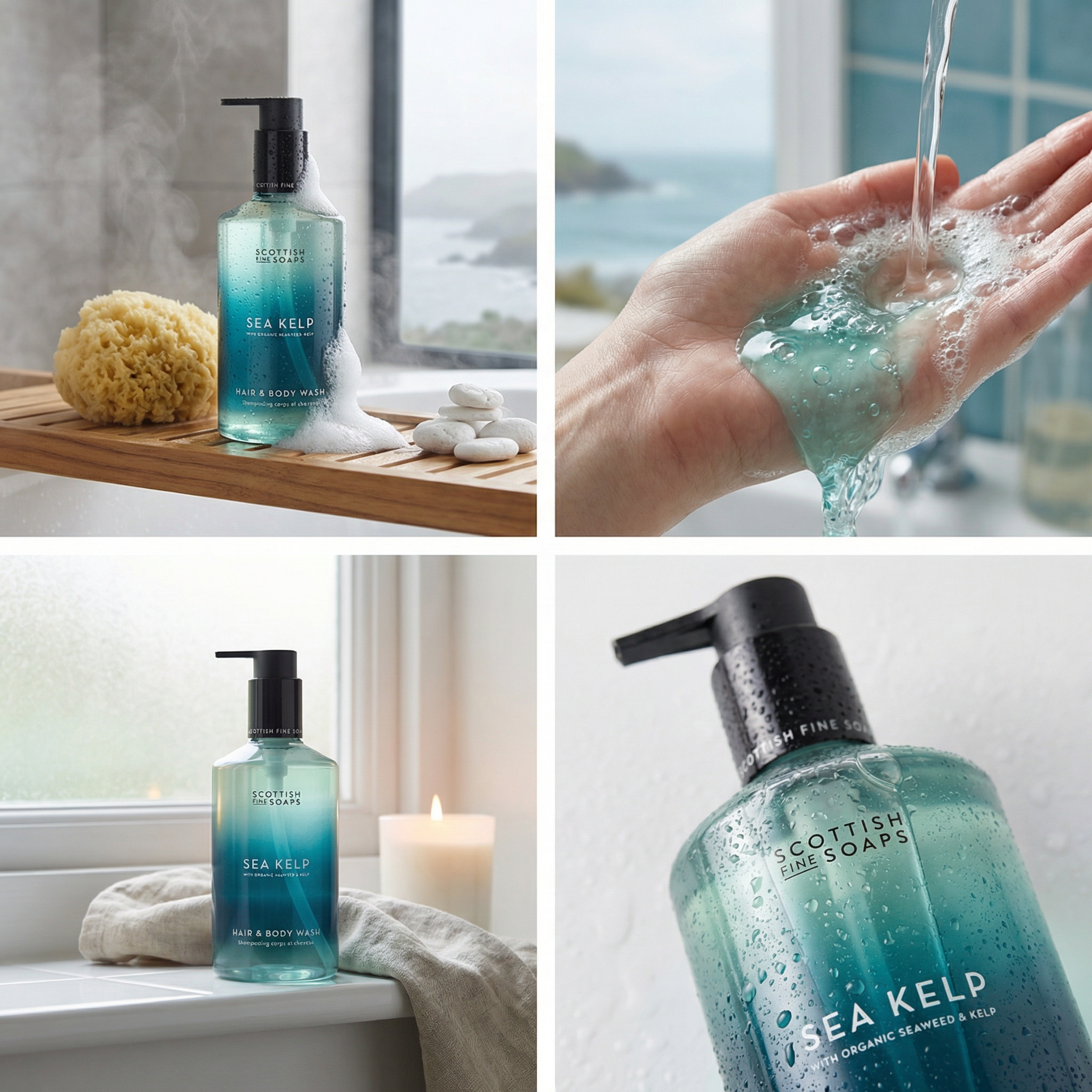 Scottish Fine Soaps Sea Kelp Hair & Body Wash 300ml