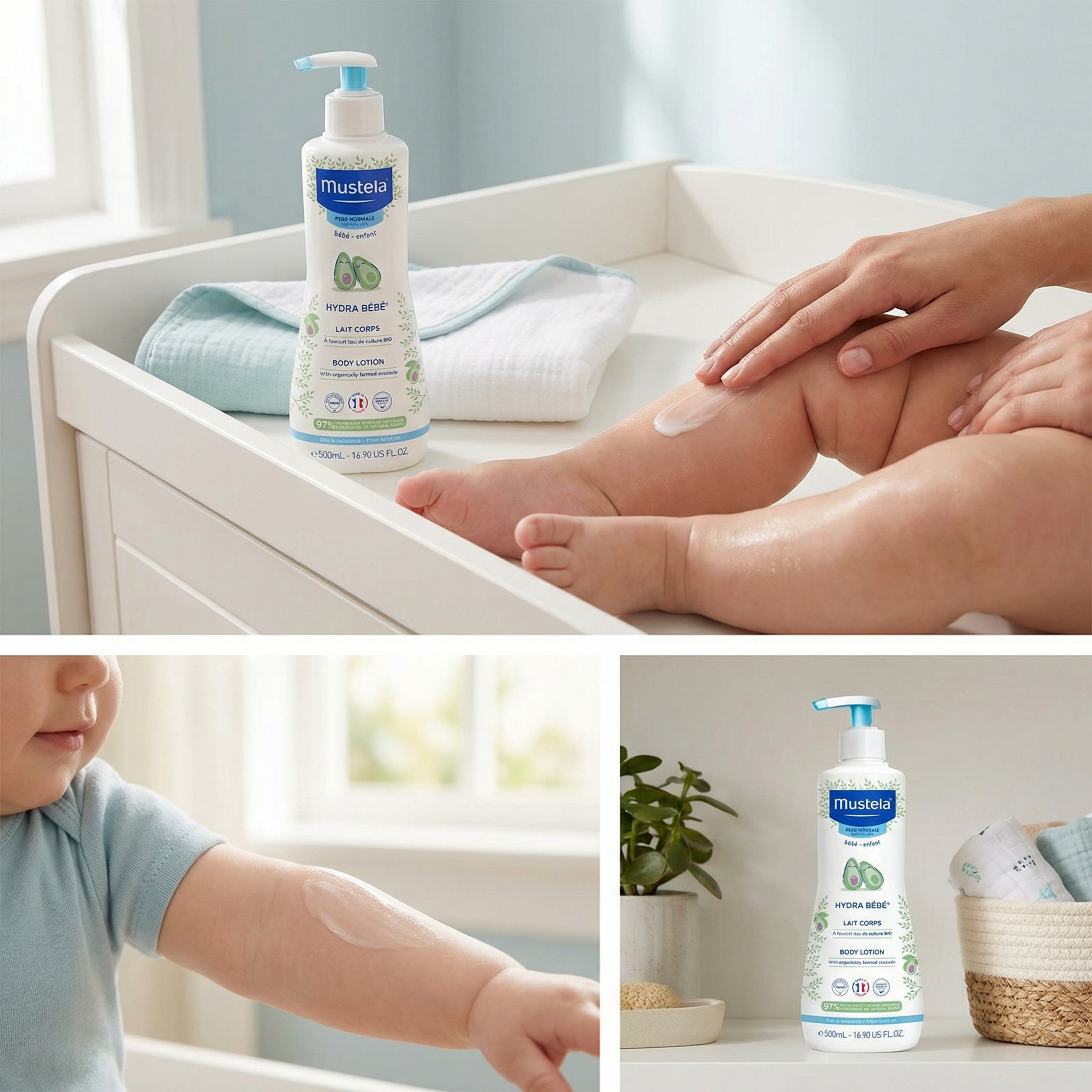 Mustela Hydra Bebe Body Lotion 500ml