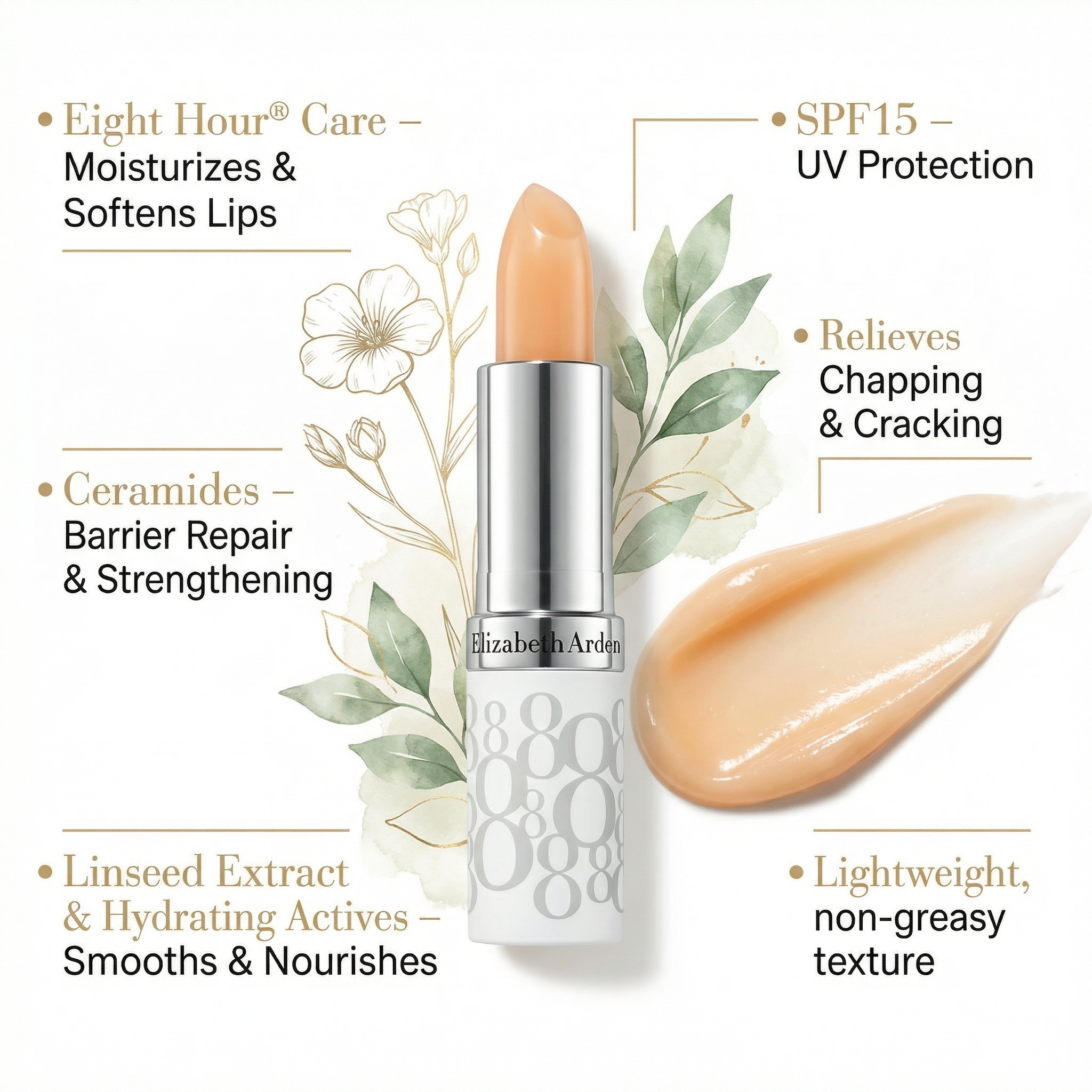 Eight Hour® Cream Lip Protectant Stick Sunscreen SPF 15 3.7g