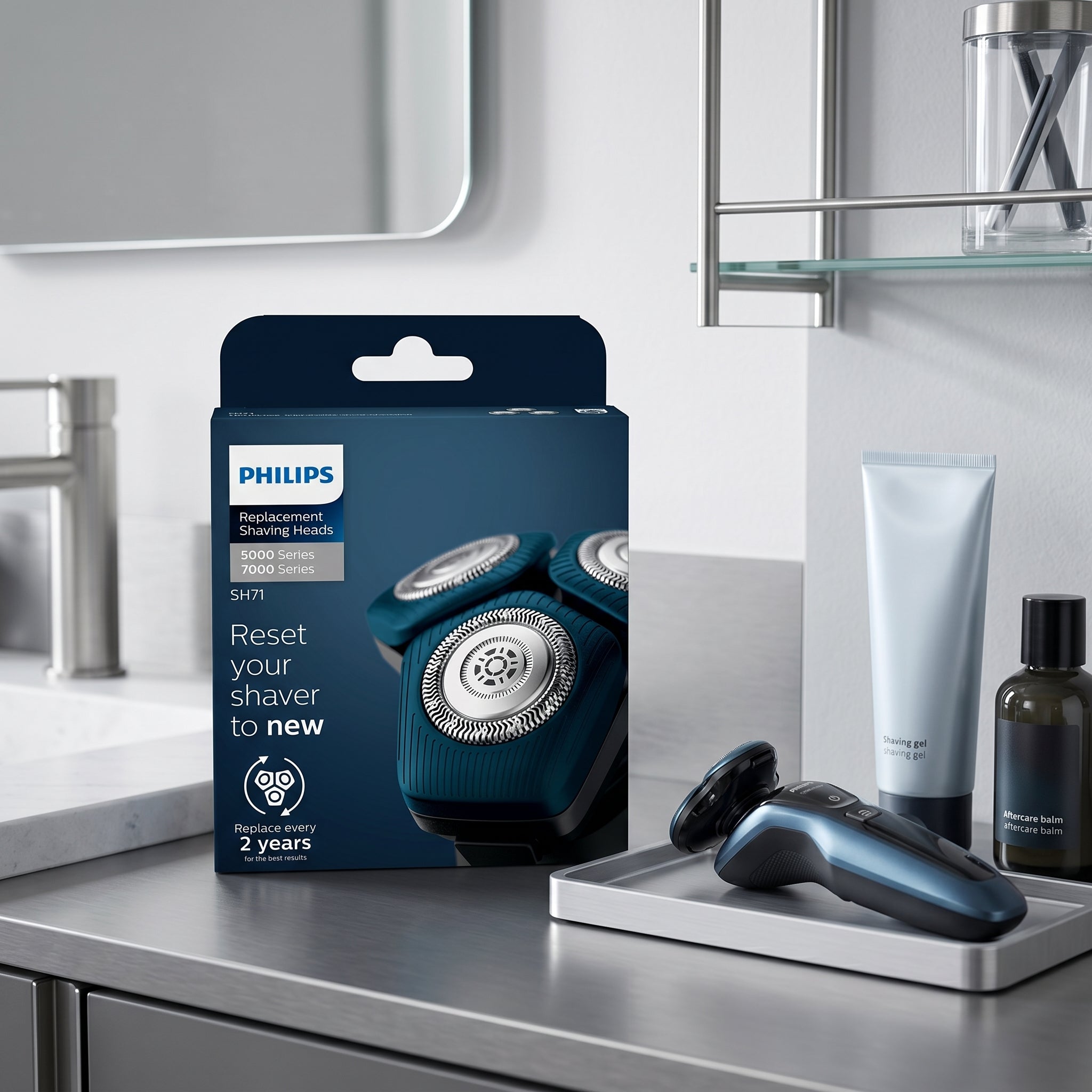 Philips Shaver Series 7000, 6000, 5000 Replacement Shaving Heads 30g