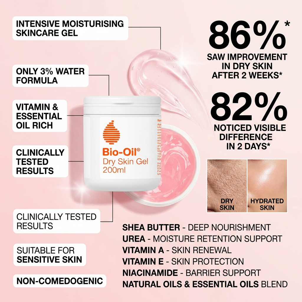 Bio-Oil Dry Skin Gel 200ml