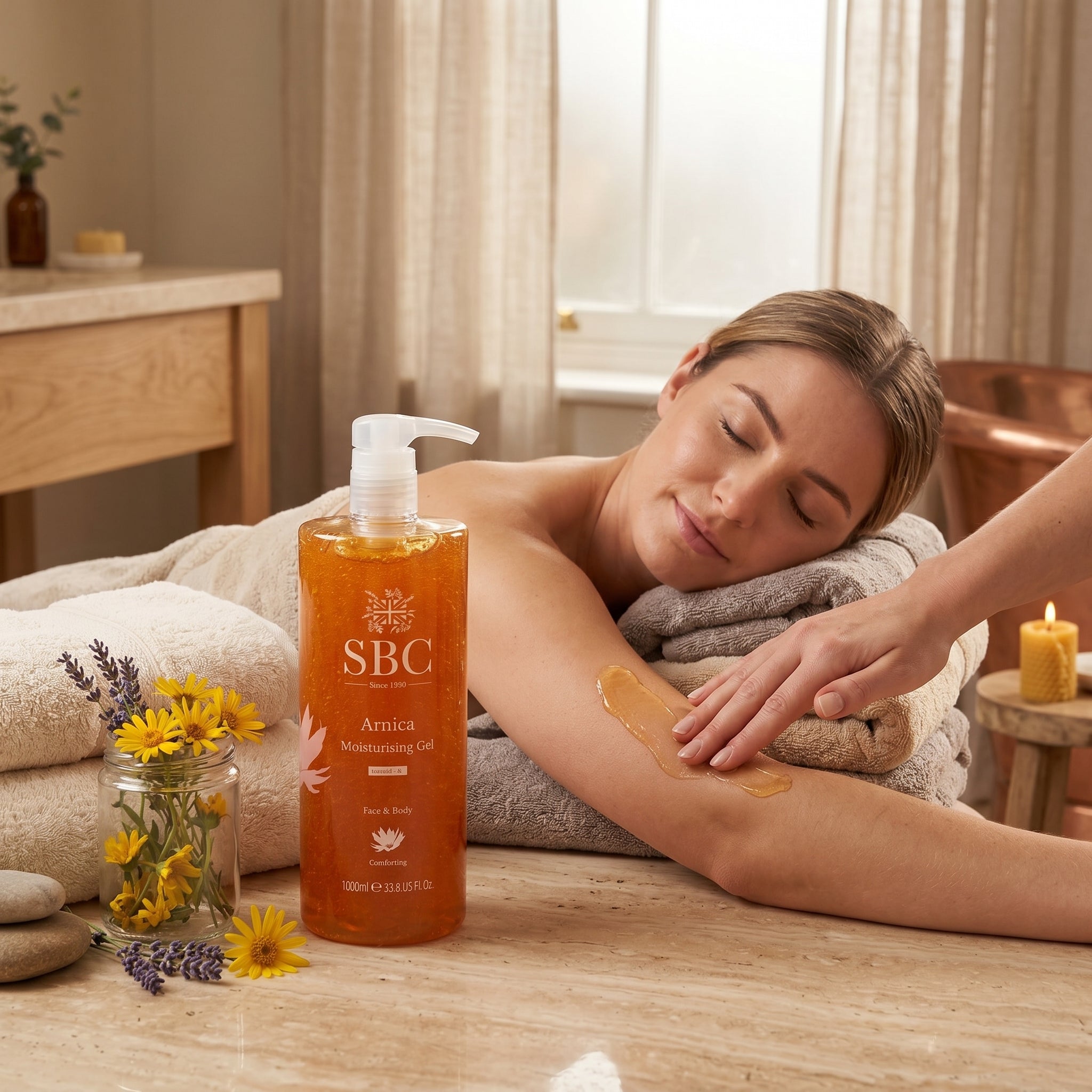 SBC Skincare Arnica Moisturising Gel 1000ml