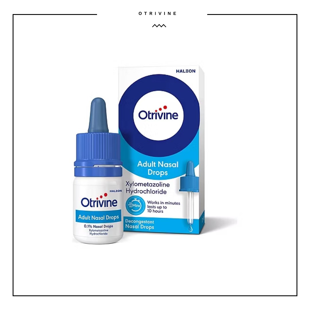 Otrivine Decongestant Adult Nasal Drops10ml