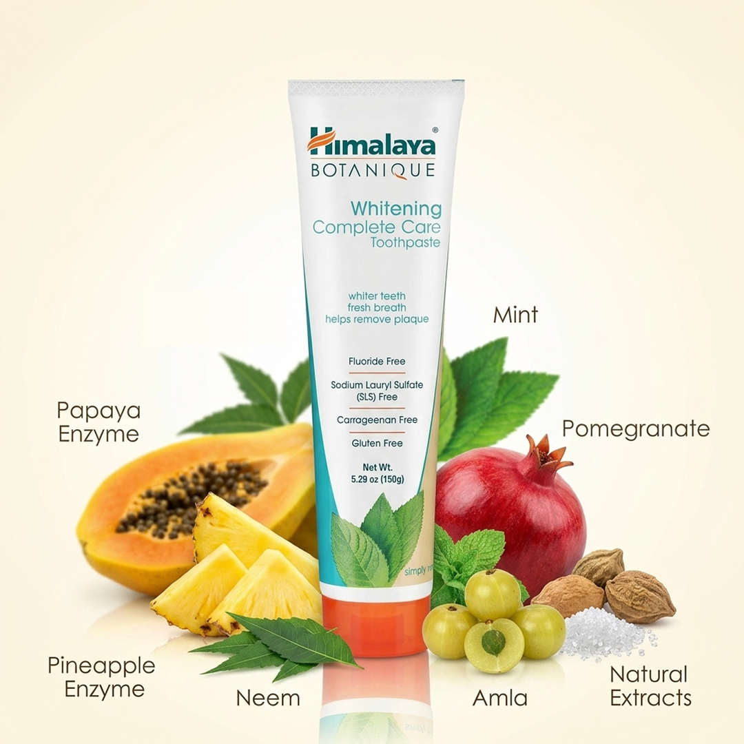 Himalaya Botanique Complete Care Whitening Toothpaste Simply Mint 150g