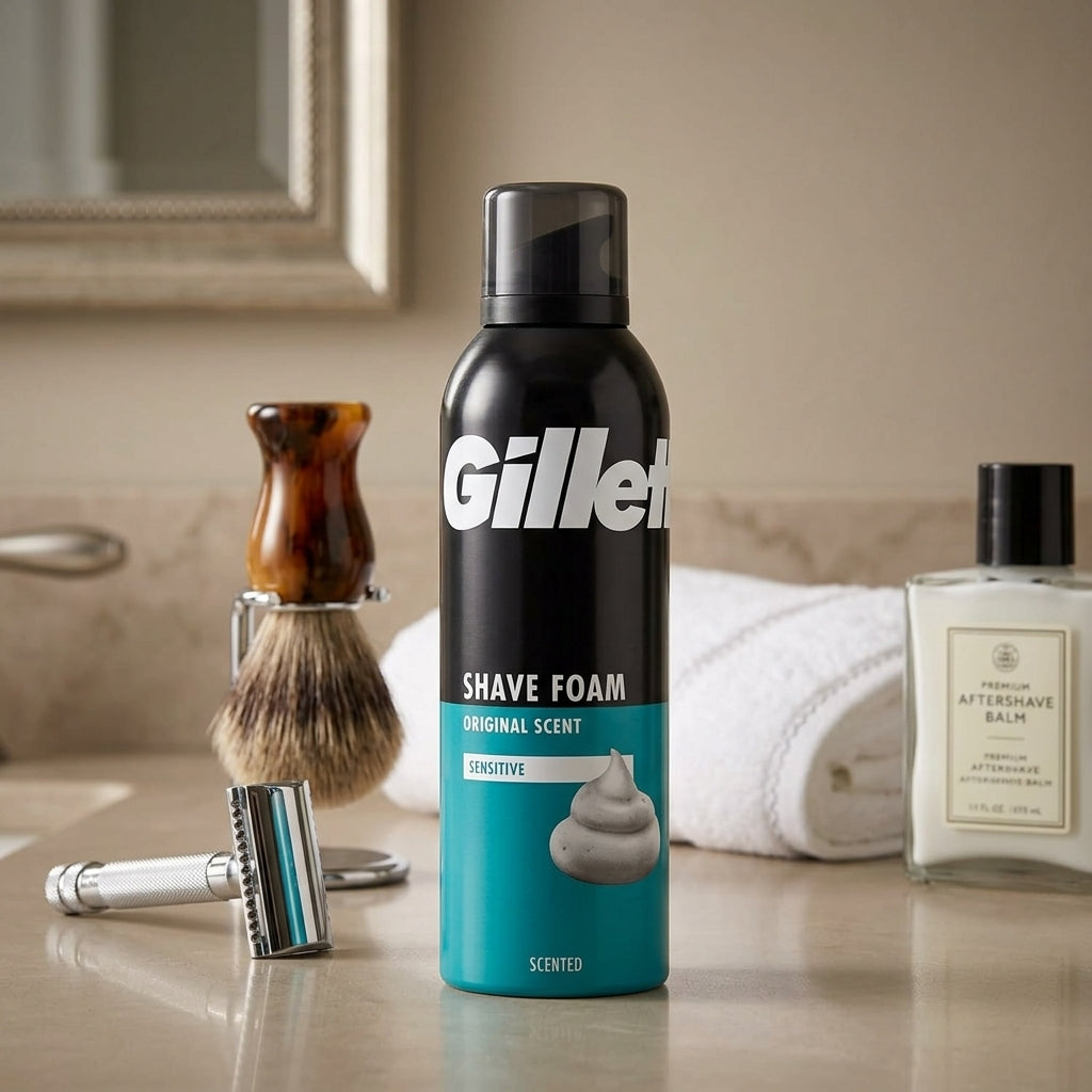 Gillette Classic Shave Foam Sensitive 200ml