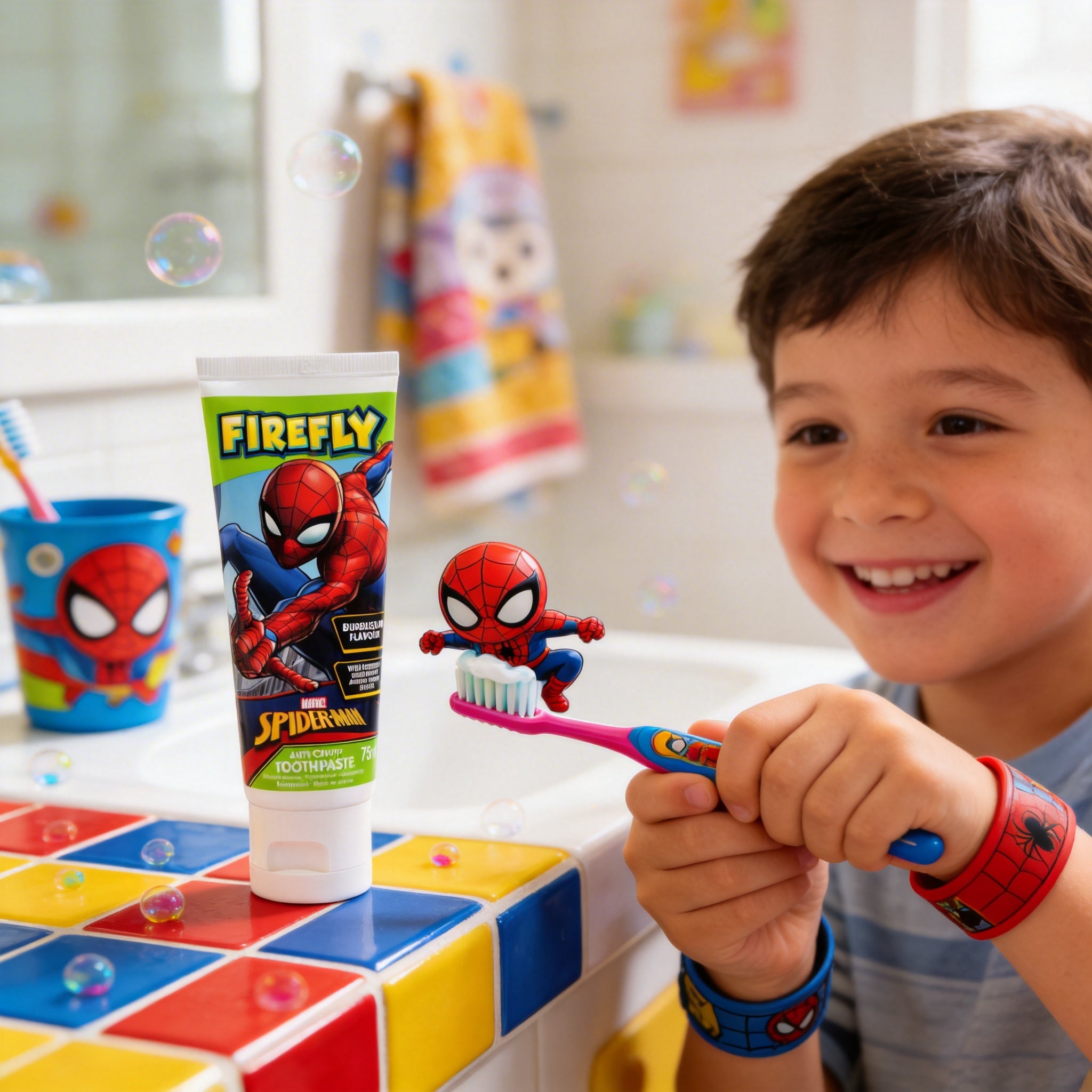 Spiderman Bubblegum Toothpaste 75ml