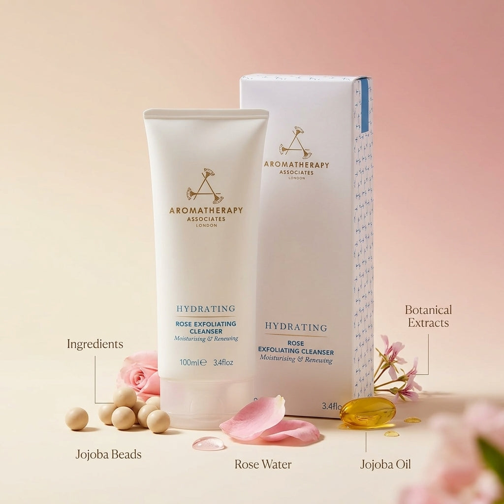 Aromatherapy Associates Hydrating Rose Exfoliating Cleanser 100ml