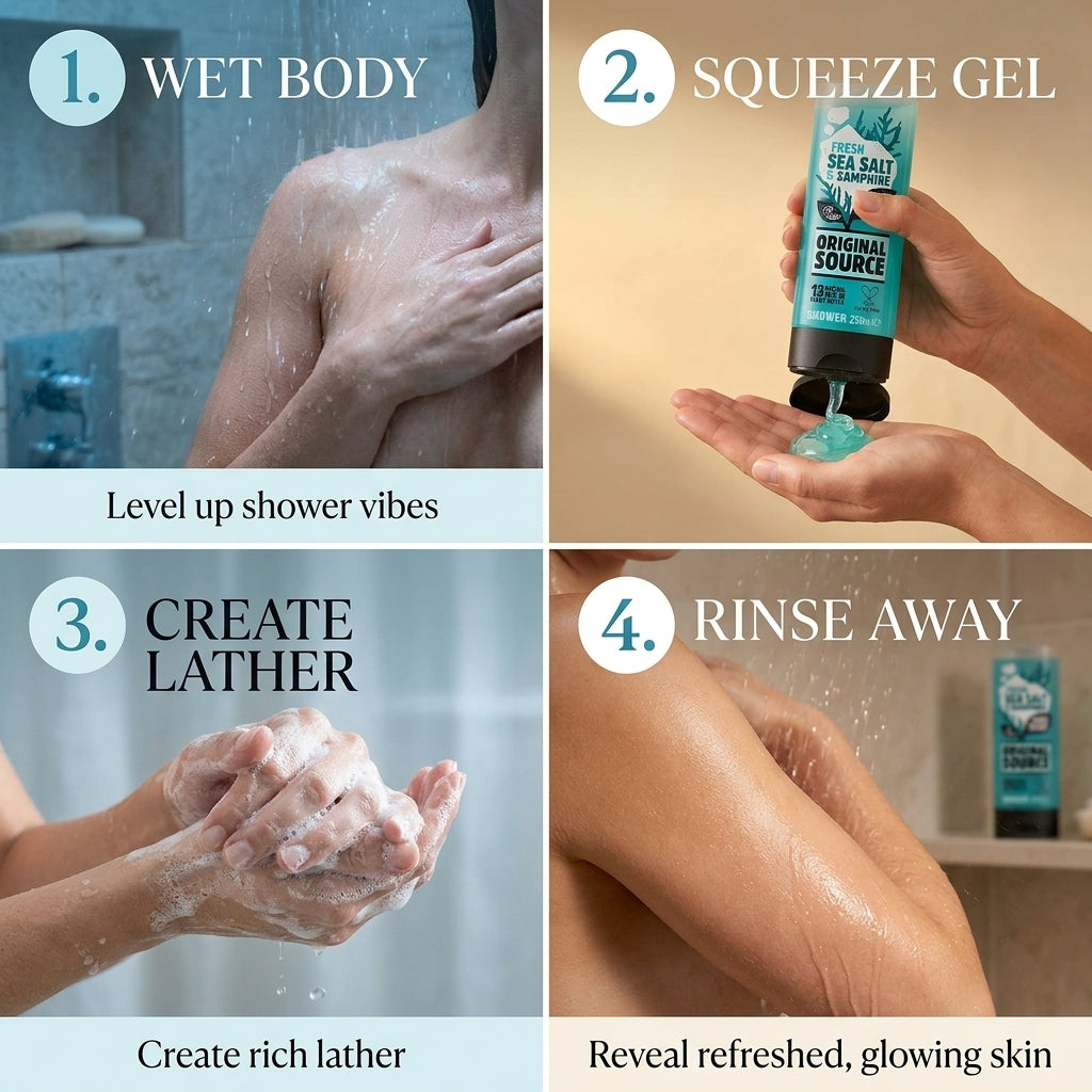 Original Source Fresh Sea Salt & Samphire Gel 250ml