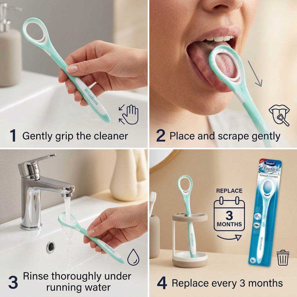 Wisdom Fresh Effect Tongue Cleaner