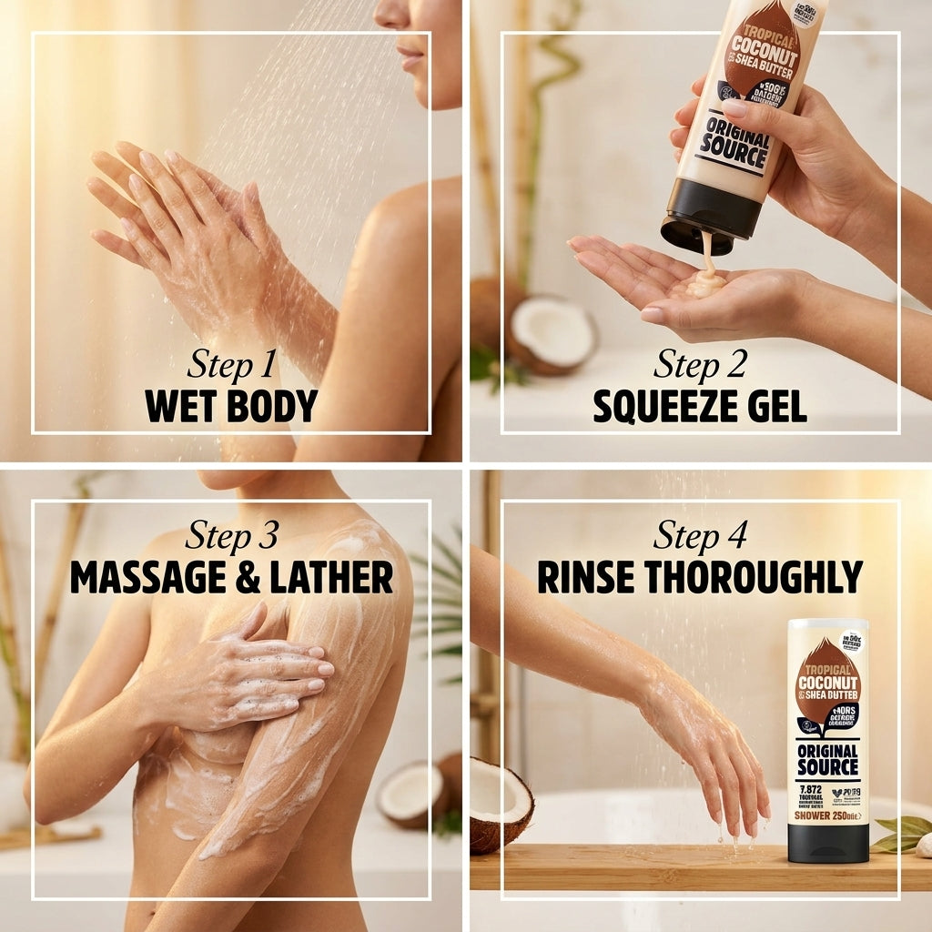 Original Source Coconut & Shea Shower Gel 250ml
