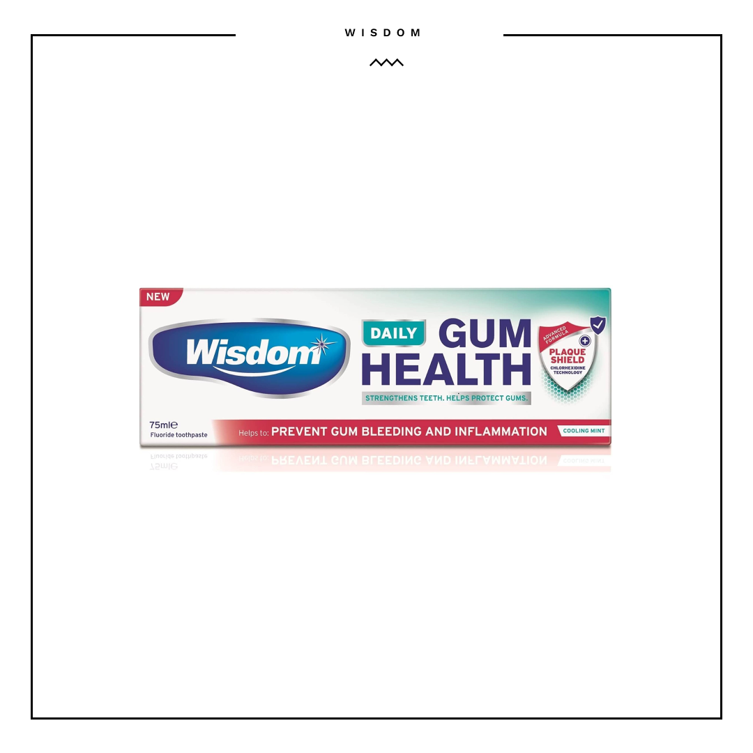 Wisdom Daily Gum Health Chlorhexidine Toothpaste 75ml